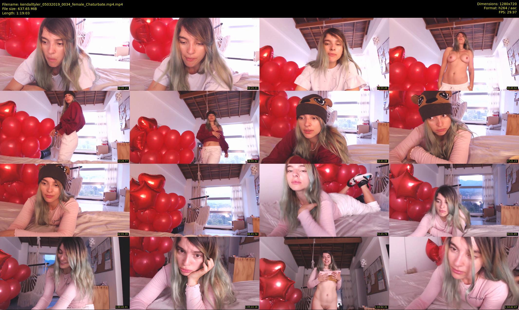 kendalltyler — 80 minute Chaturbate female cam show recording, 720p, Mar 5, 2019