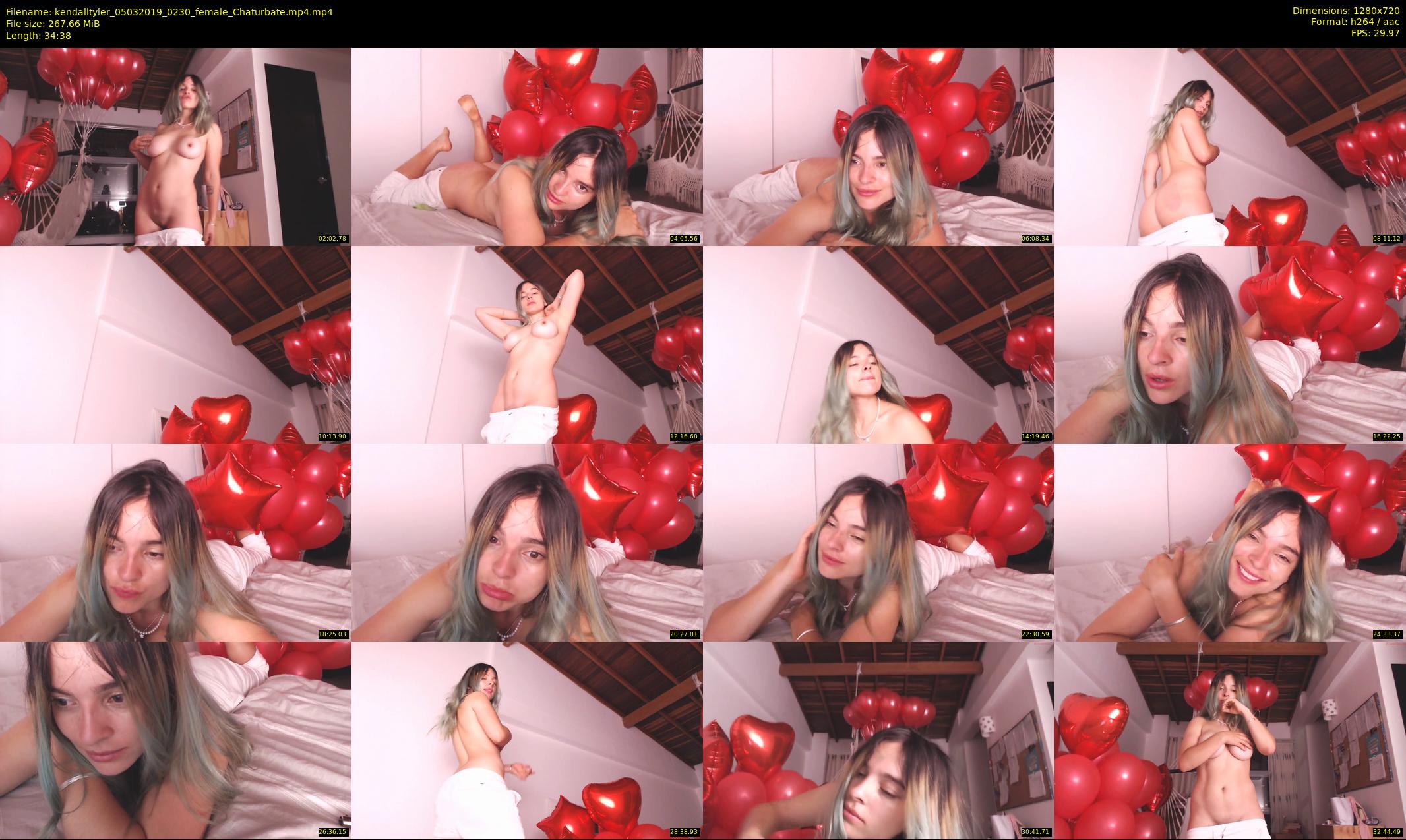 kendalltyler — 35 minute Chaturbate female cam show recording, 720p, Mar 5, 2019