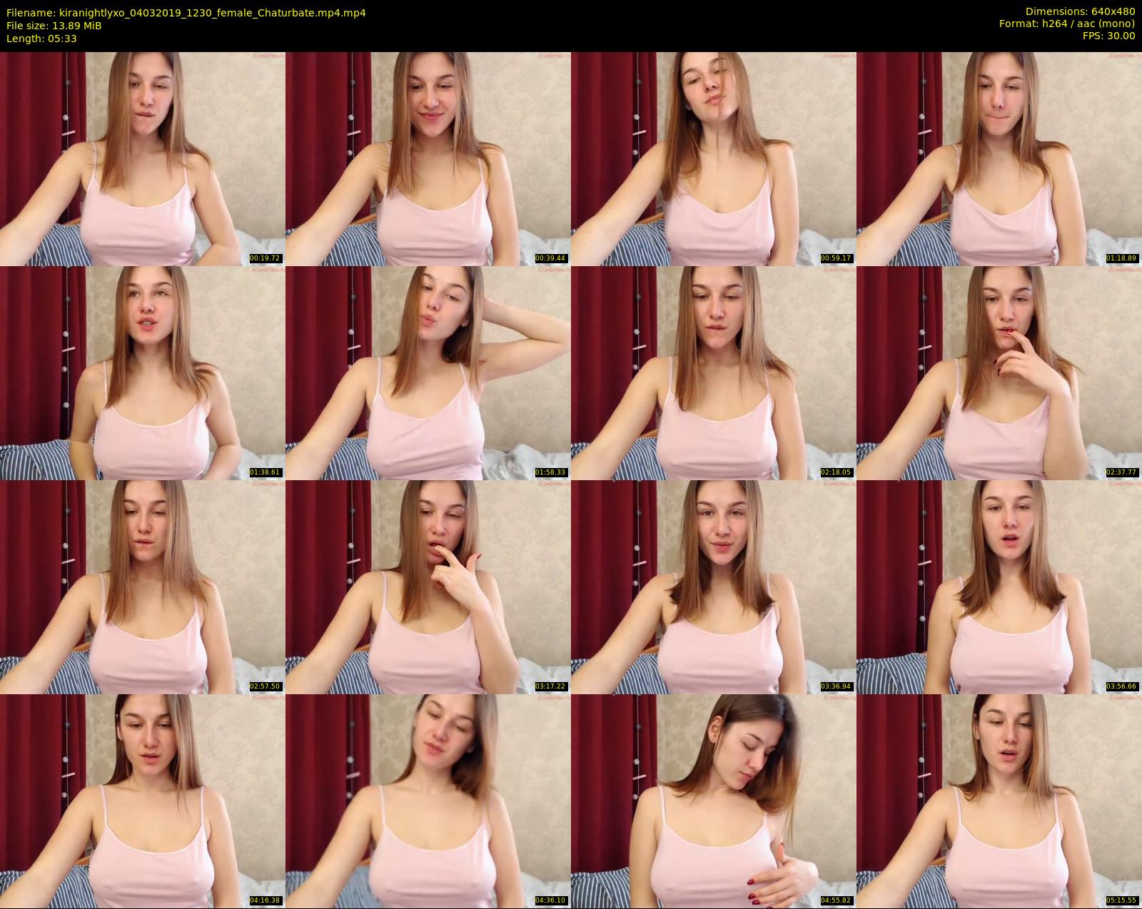 kiranightlyxo — 6 minute Chaturbate female cam show recording, 480p, Mar 4, 2019