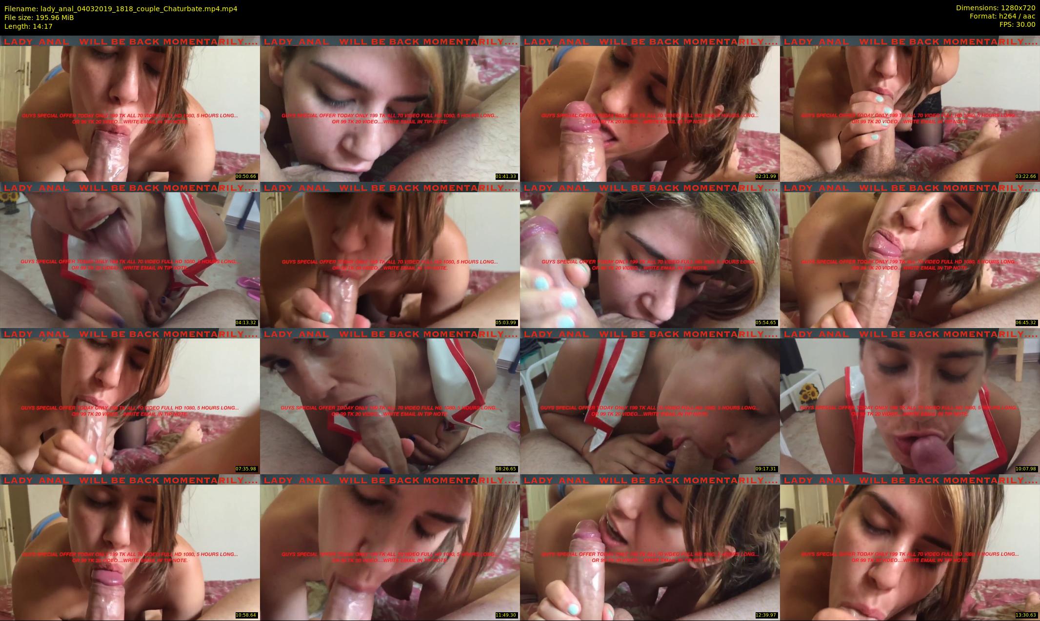 lady_anal — 15 minute Chaturbate female cam show recording, 720p, Mar 4, 2019