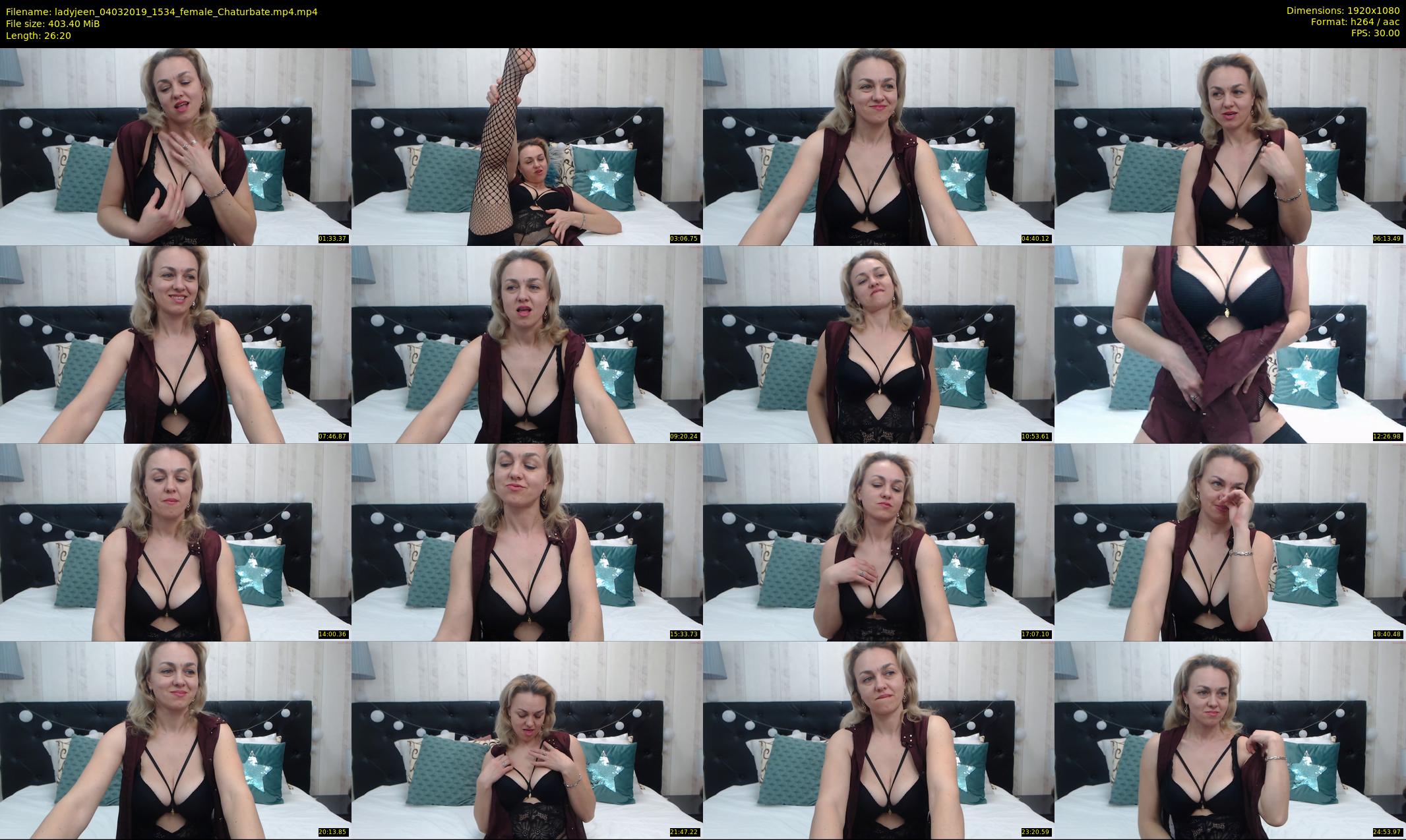 ladyjeen — 27 minute Chaturbate female cam show recording, 1080p, Mar 4, 2019