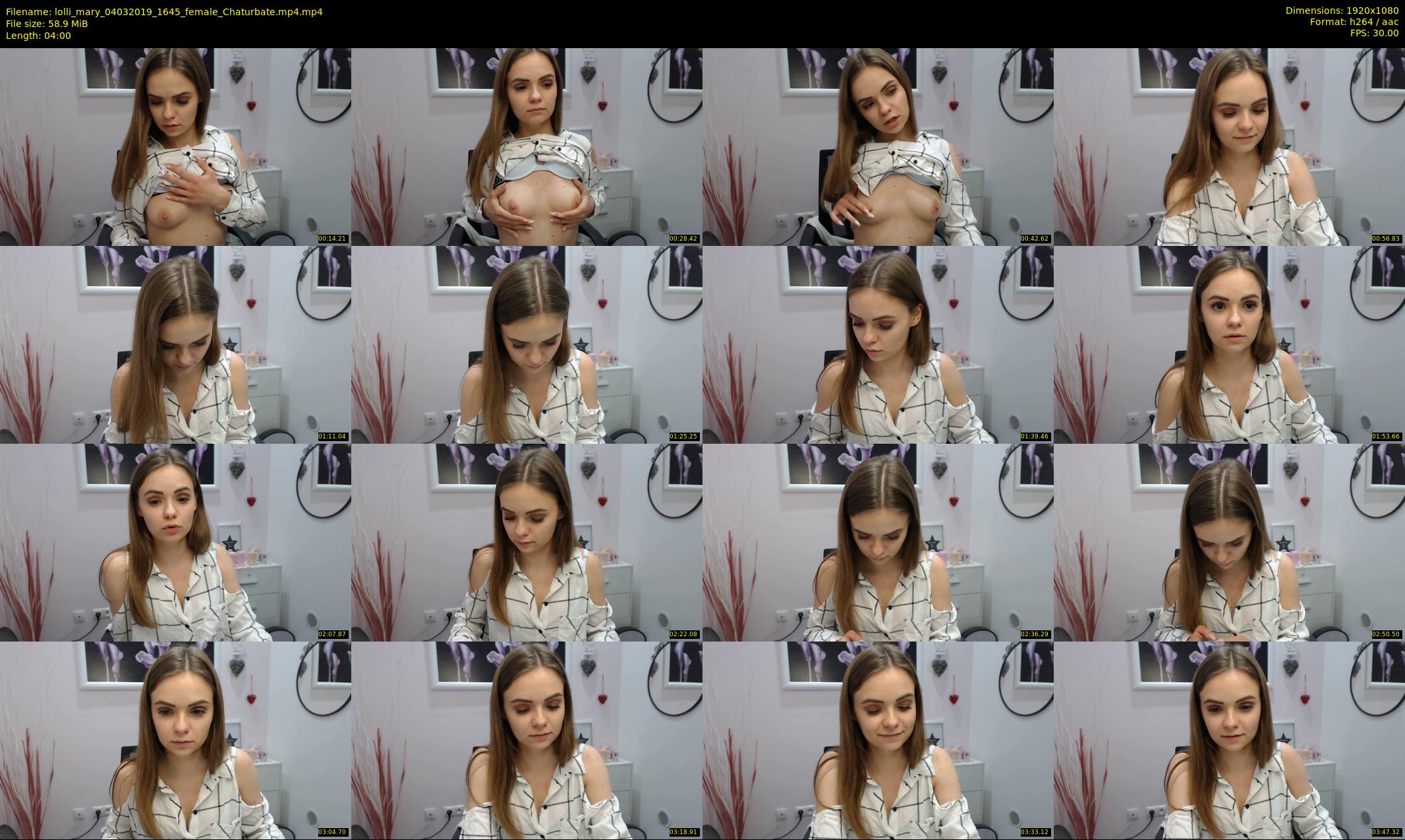 lolli_mary — 4 minute Chaturbate female cam show recording, 1080p, Mar 4, 2019