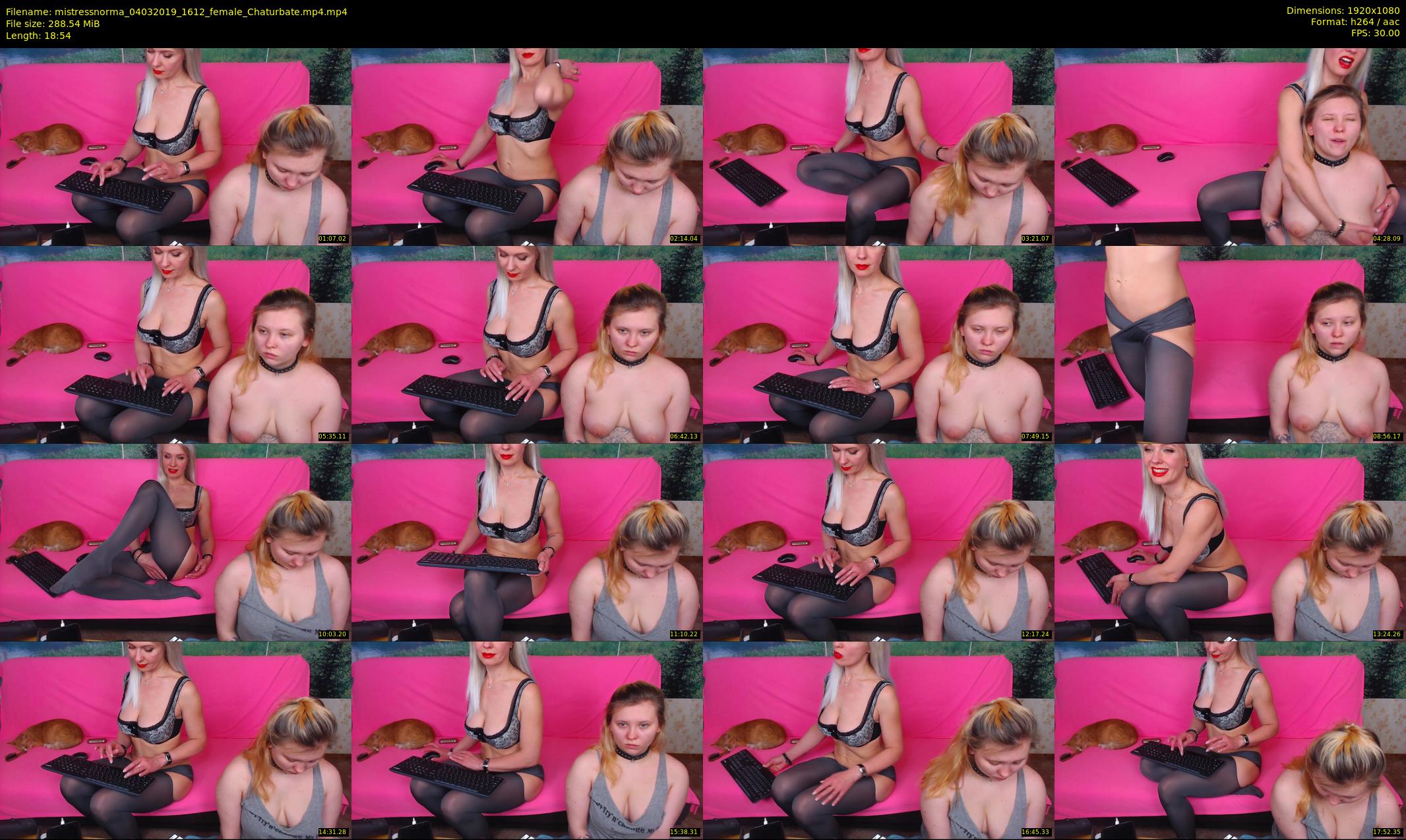 mistressnorma — 19 minute Chaturbate female cam show recording, 1080p, Mar 4, 2019