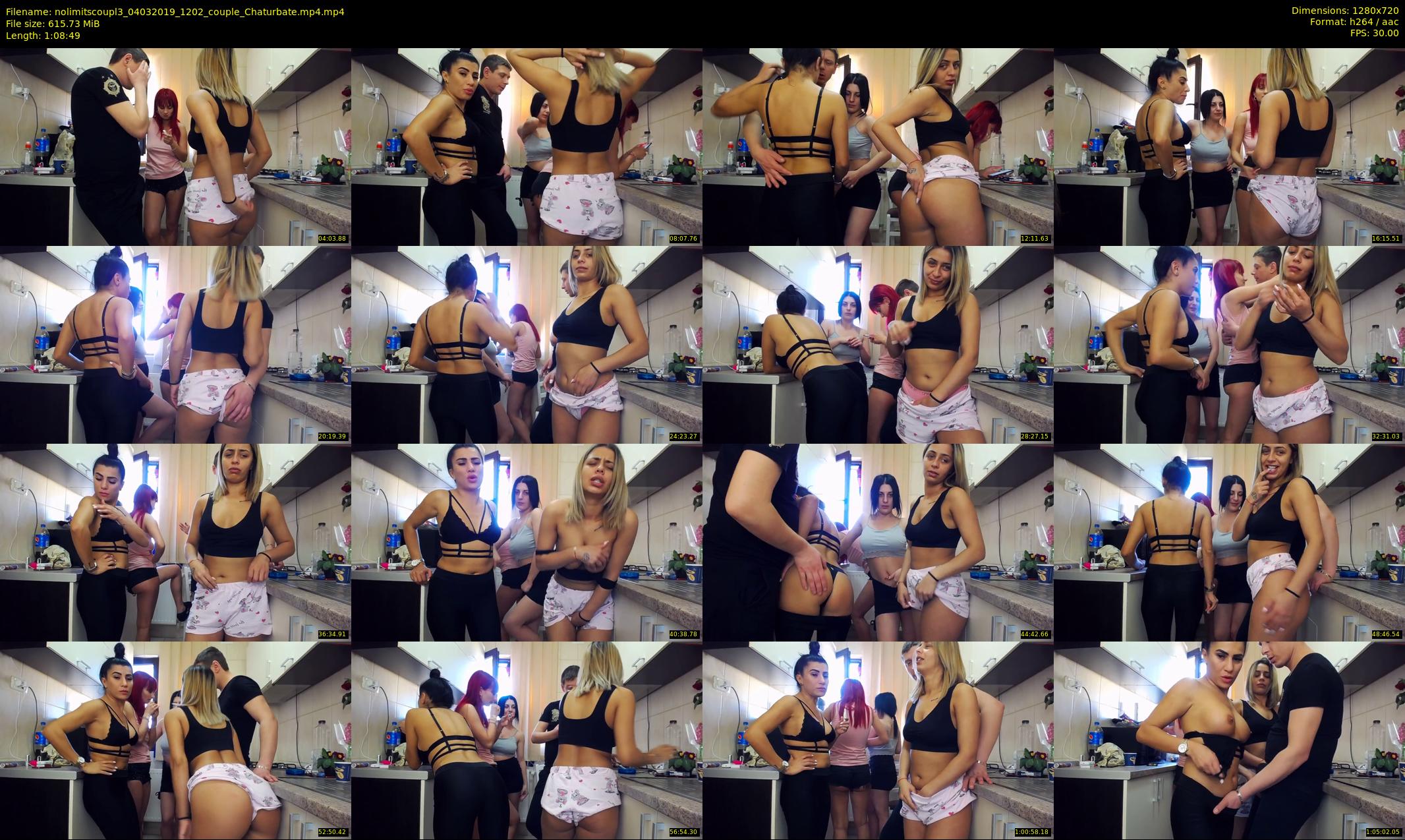 nolimitscoupl3 — 69 minute Chaturbate couple cam show recording, 720p, Mar 4, 2019