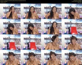 reginabanx — 12 minute Chaturbate female cam show recording, 480p, Mar 4, 2019