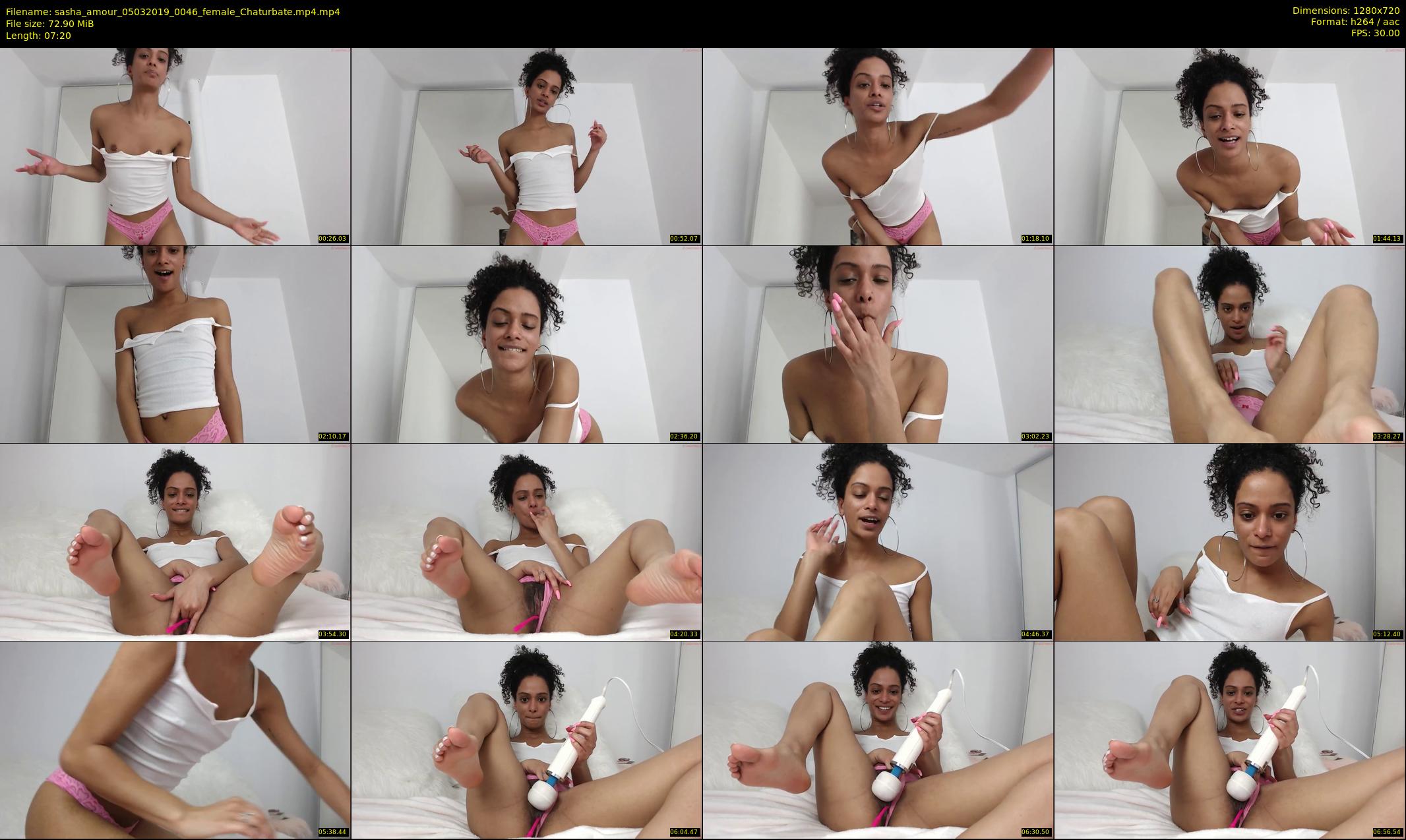 sasha_amour — 8 minute Chaturbate female cam show recording, 720p, Mar 5, 2019