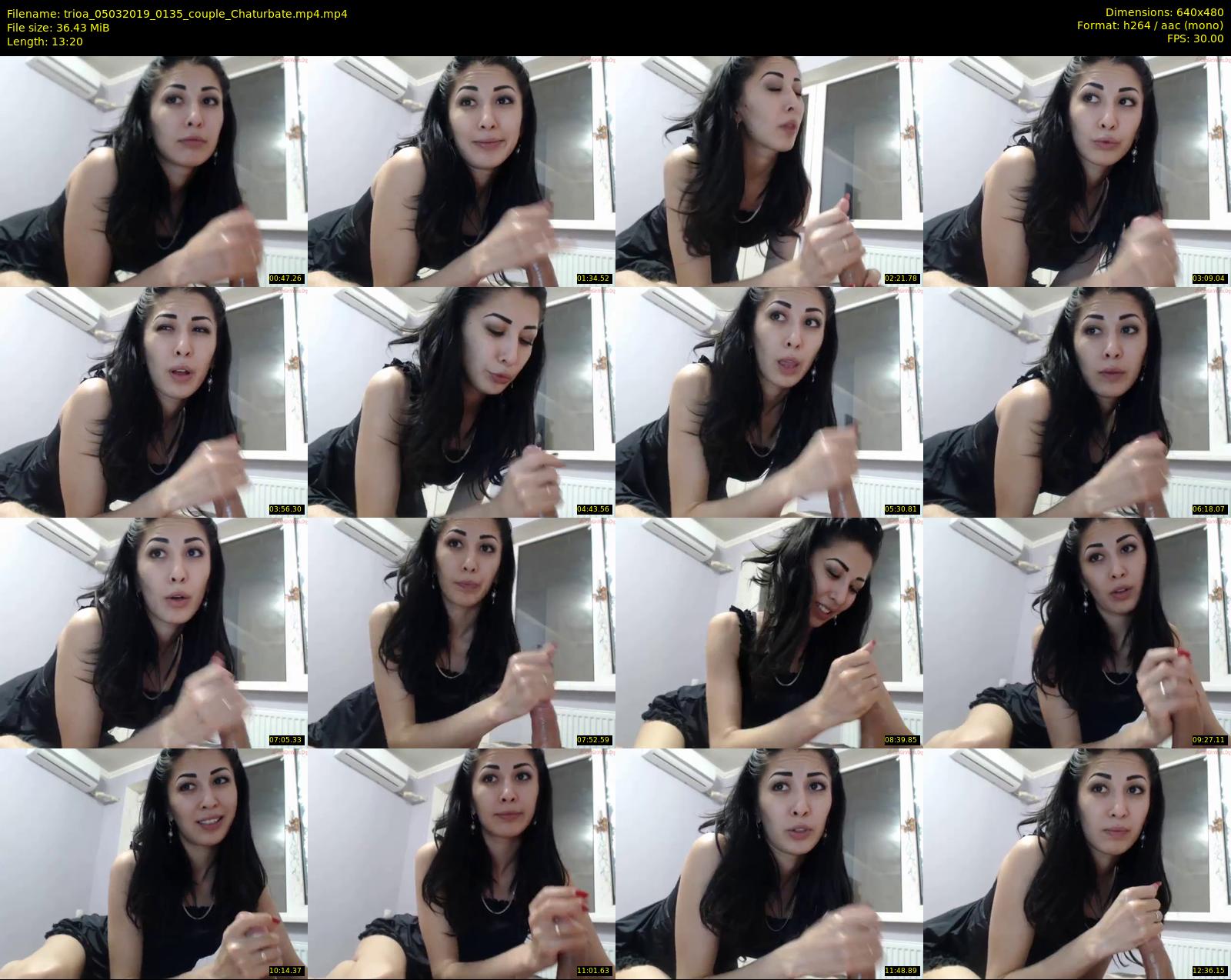 trioa — 14 minute Chaturbate couple cam show recording, 480p, Mar 5, 2019