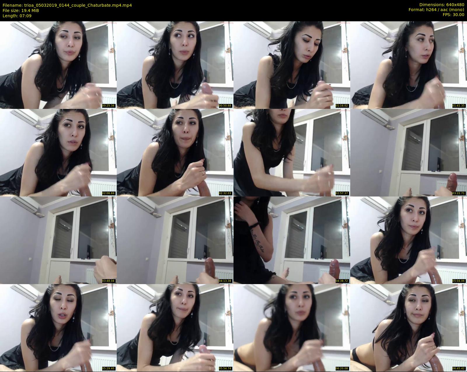 trioa — 8 minute Chaturbate couple cam show recording, 480p, Mar 5, 2019
