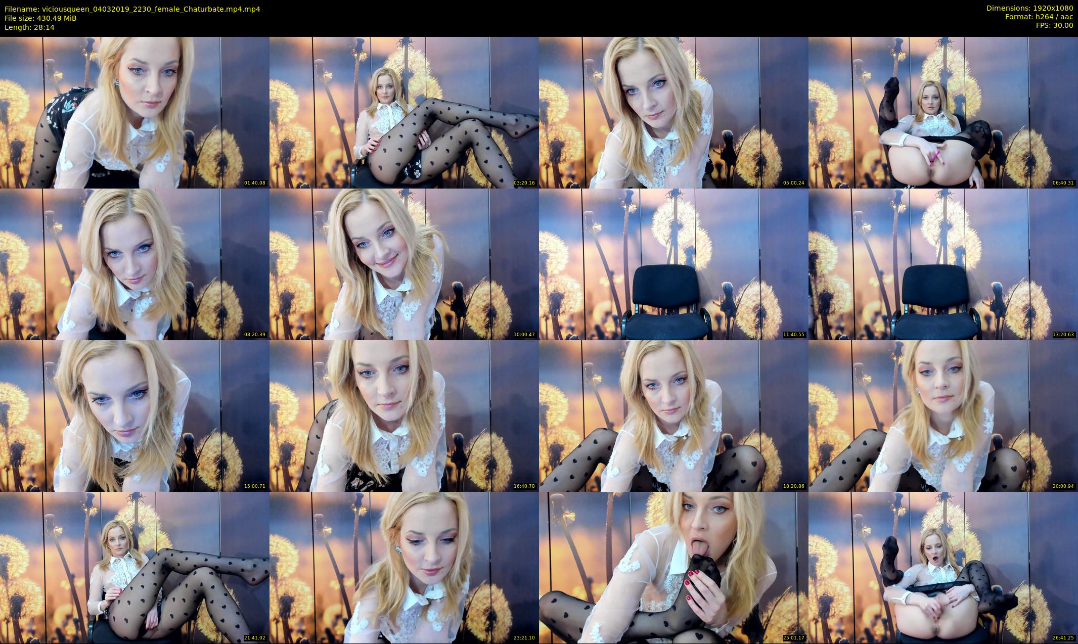 viciousqueen — 29 minute Chaturbate female cam show recording, 1080p, Mar 4, 2019