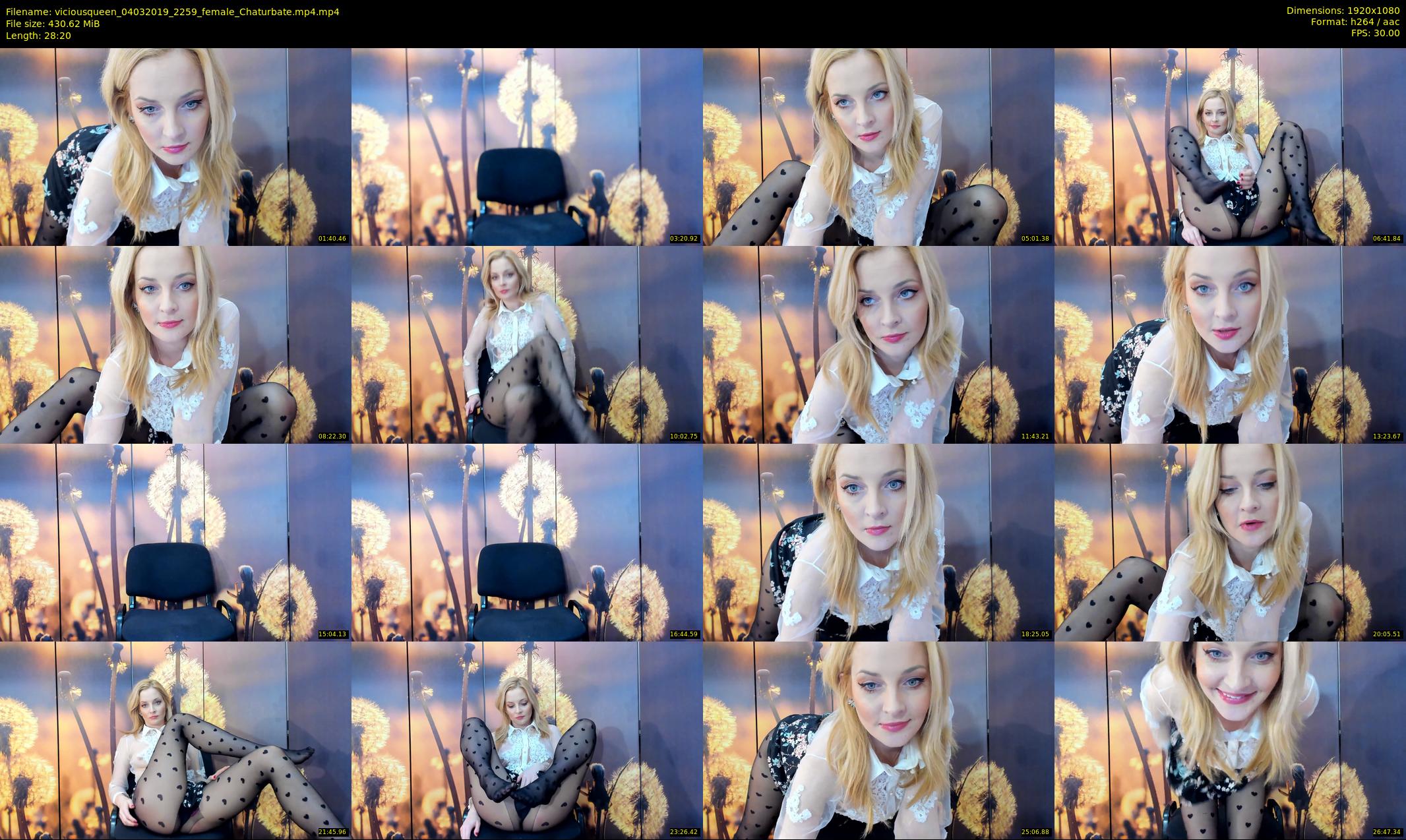 viciousqueen — 29 minute Chaturbate female cam show recording, 1080p, Mar 4, 2019