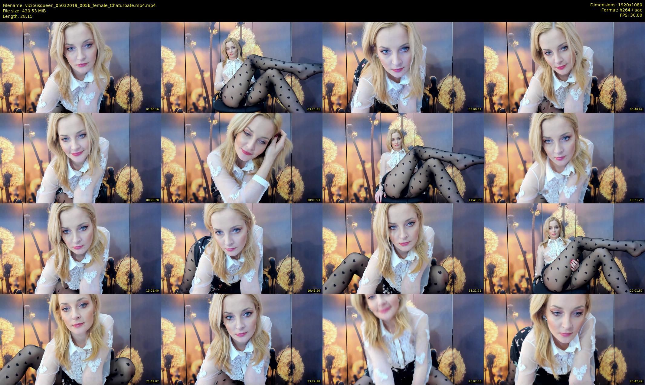 viciousqueen — 29 minute Chaturbate female cam show recording, 1080p, Mar 5, 2019