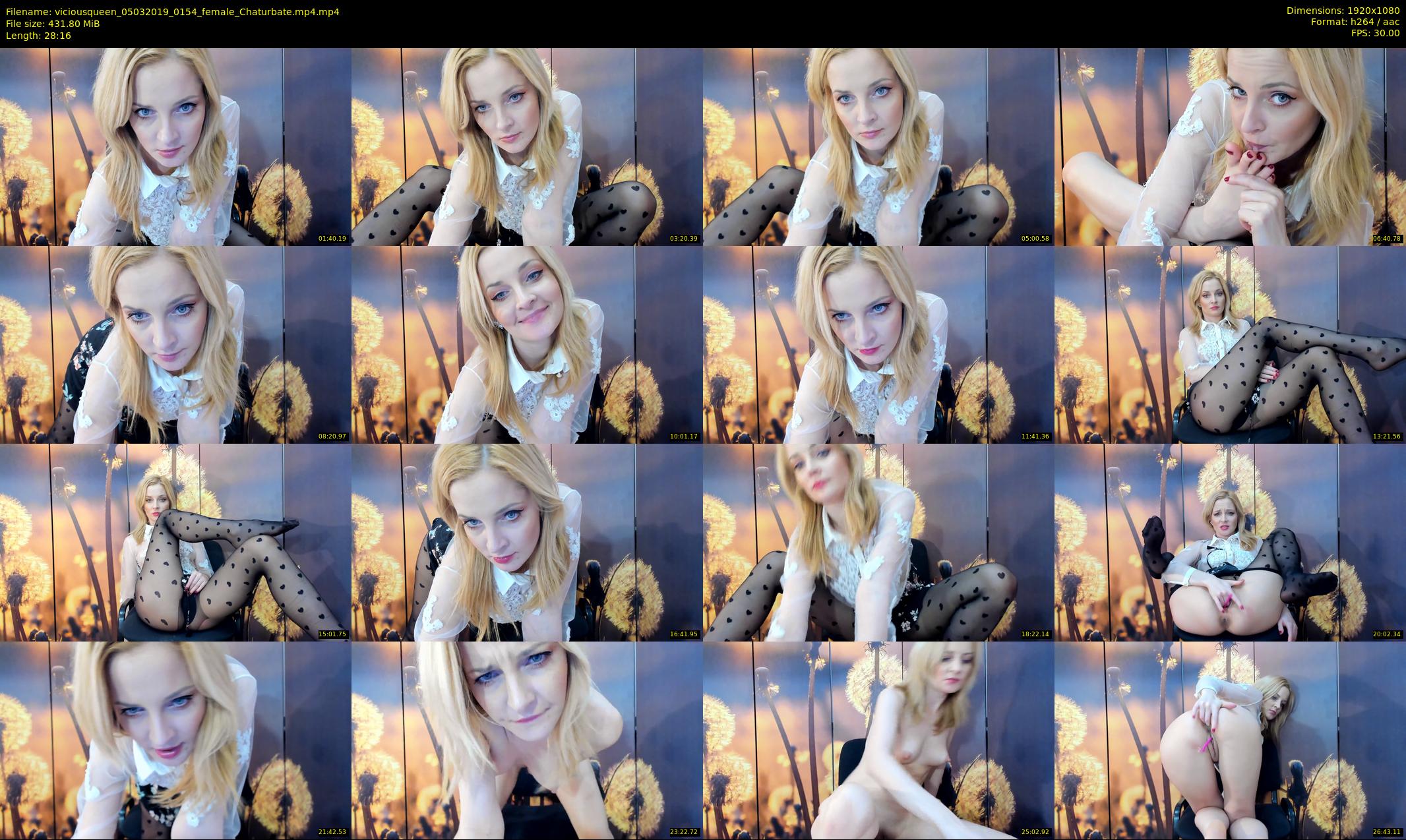viciousqueen — 29 minute Chaturbate female cam show recording, 1080p, Mar 5, 2019