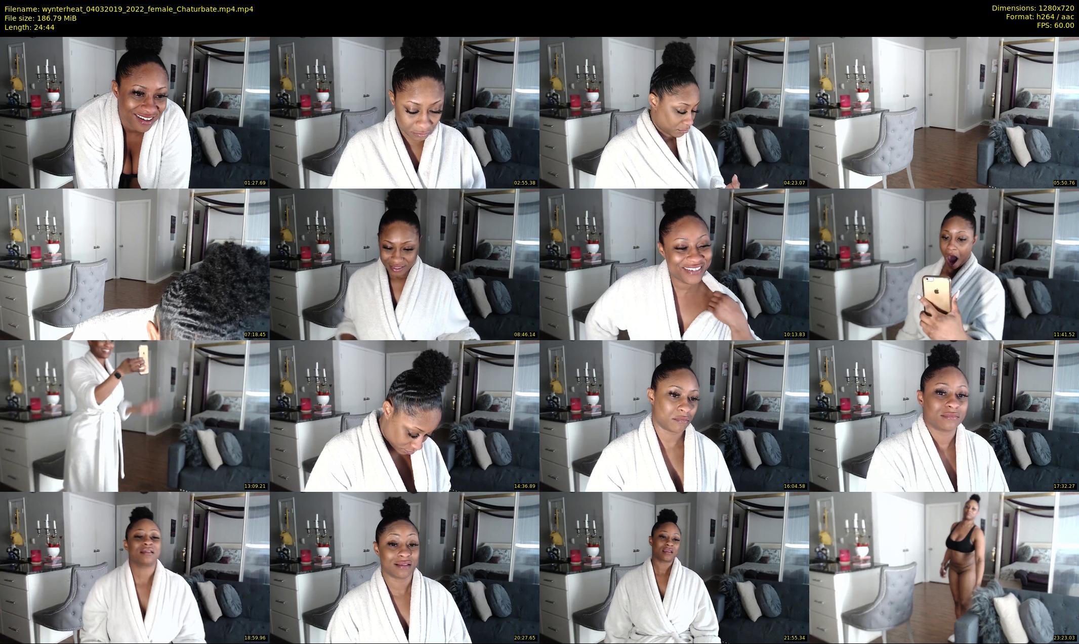 wynterheat — 25 minute Chaturbate female cam show recording, 720p, Mar 4, 2019