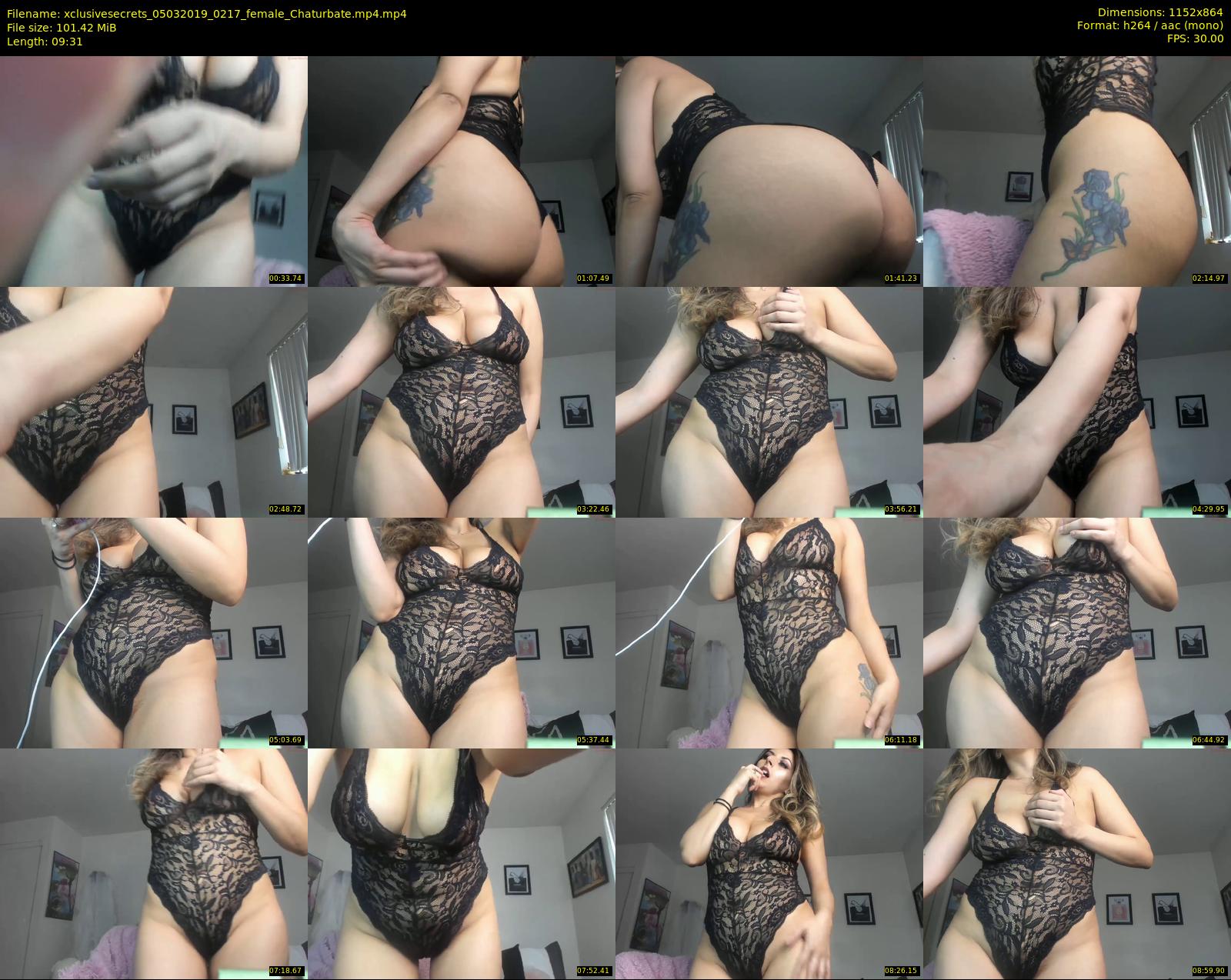 xclusivesecrets — 10 minute Chaturbate female cam show recording, 720p, Mar 5, 2019