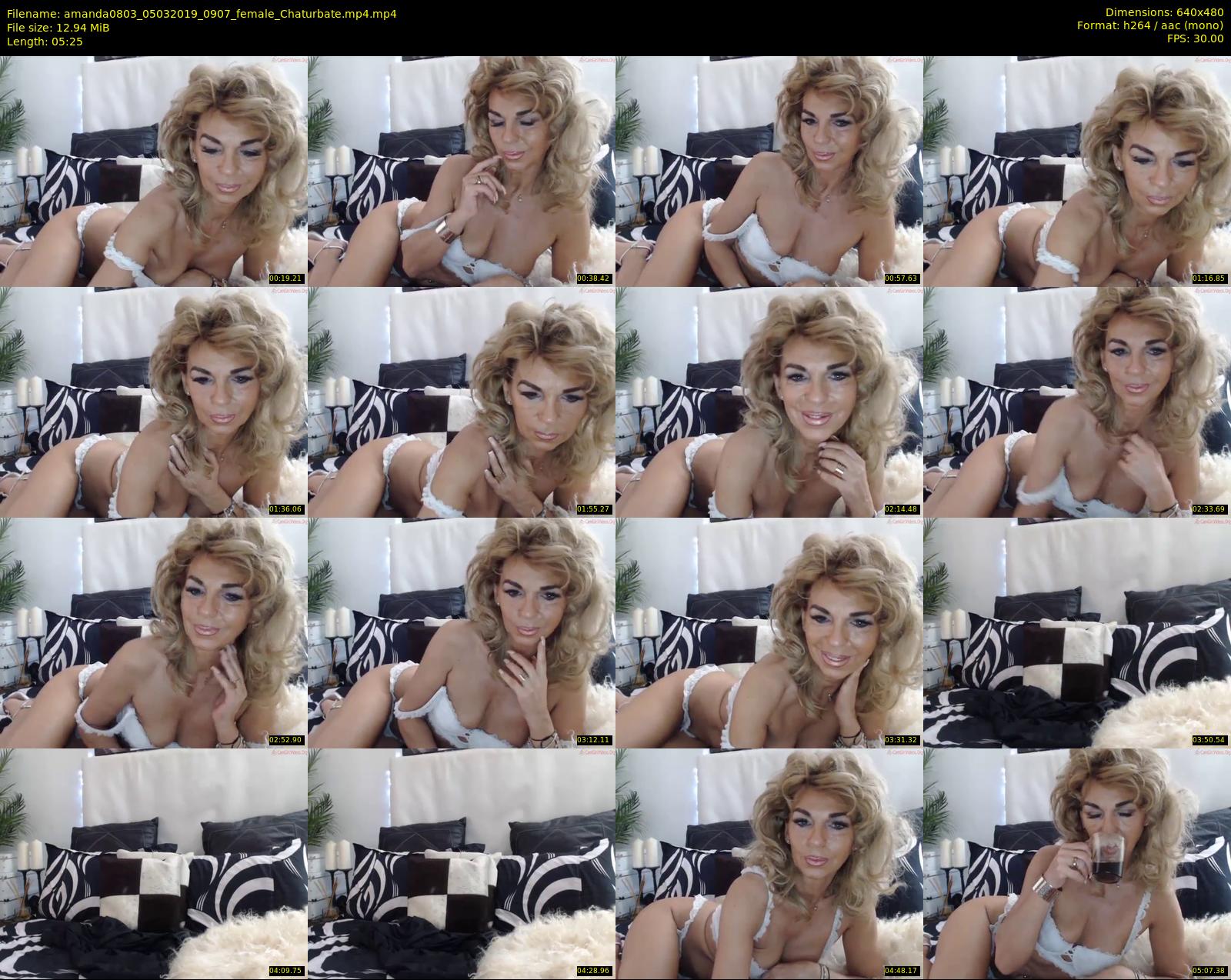 amanda0803 — 6 minute Chaturbate female cam show recording, 480p, Mar 5, 2019