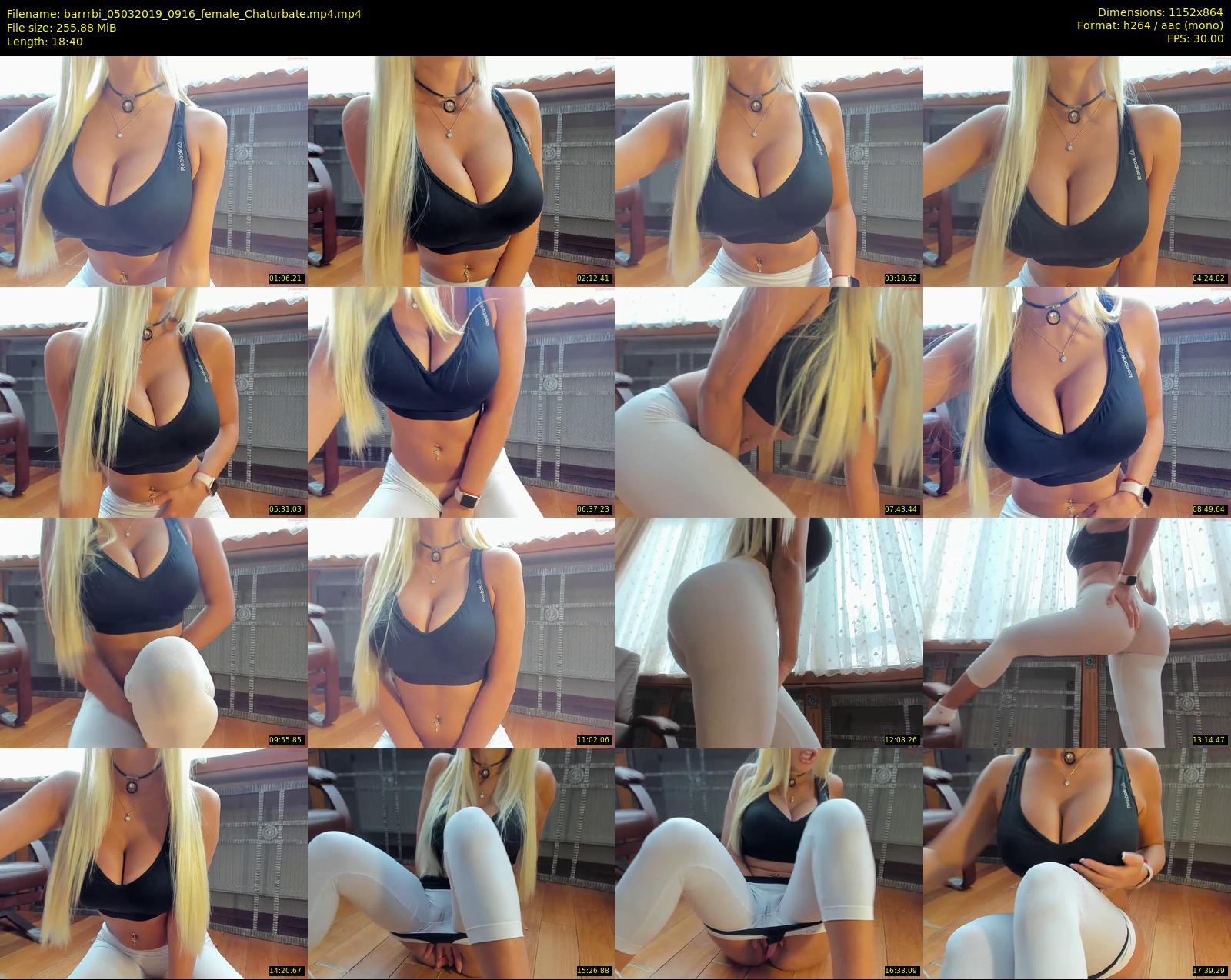 barrrbi — 19 minute Chaturbate female cam show recording, 720p, Mar 5, 2019