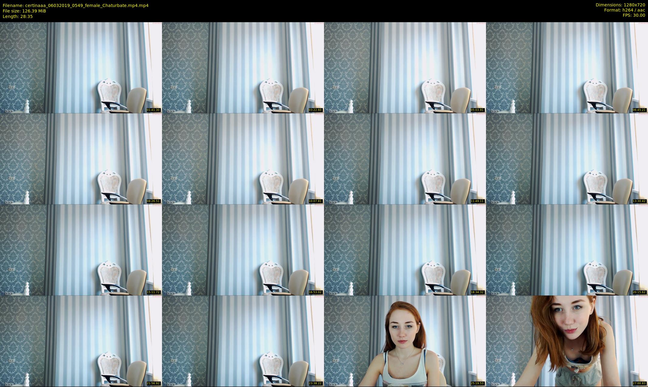 certinaaa — 29 minute Chaturbate female cam show recording, 720p, Mar 6, 2019