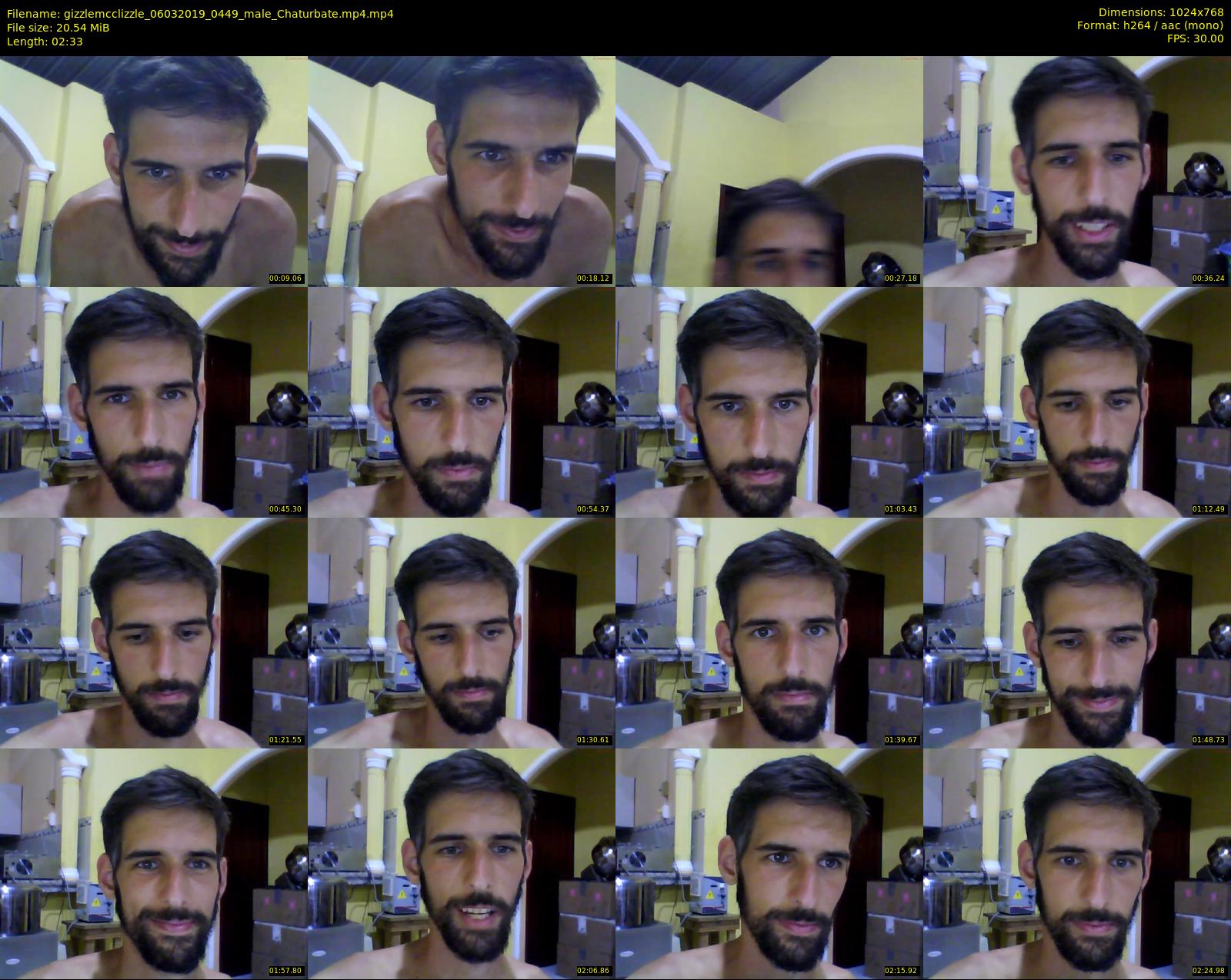 gizzlemcclizzle — 3 minute Chaturbate male cam show recording, 720p, Mar 6, 2019
