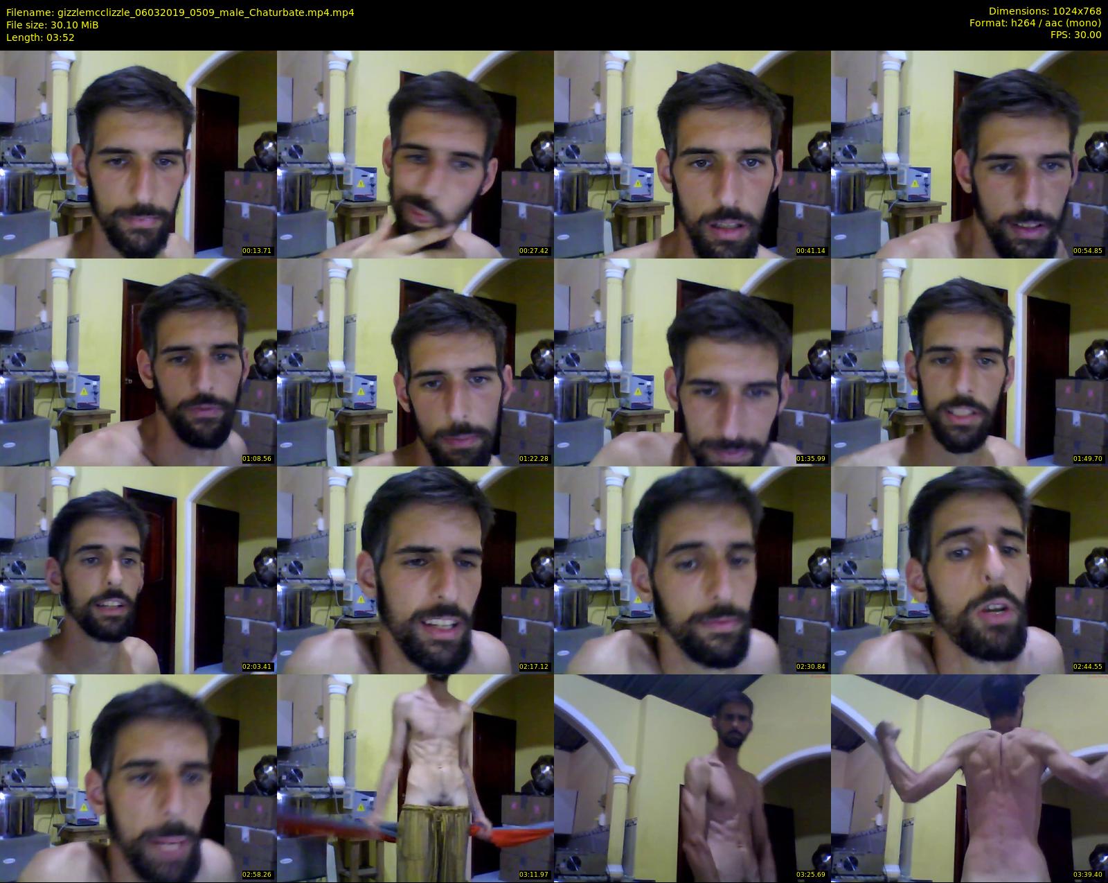 gizzlemcclizzle — 4 minute Chaturbate male cam show recording, 720p, Mar 6, 2019