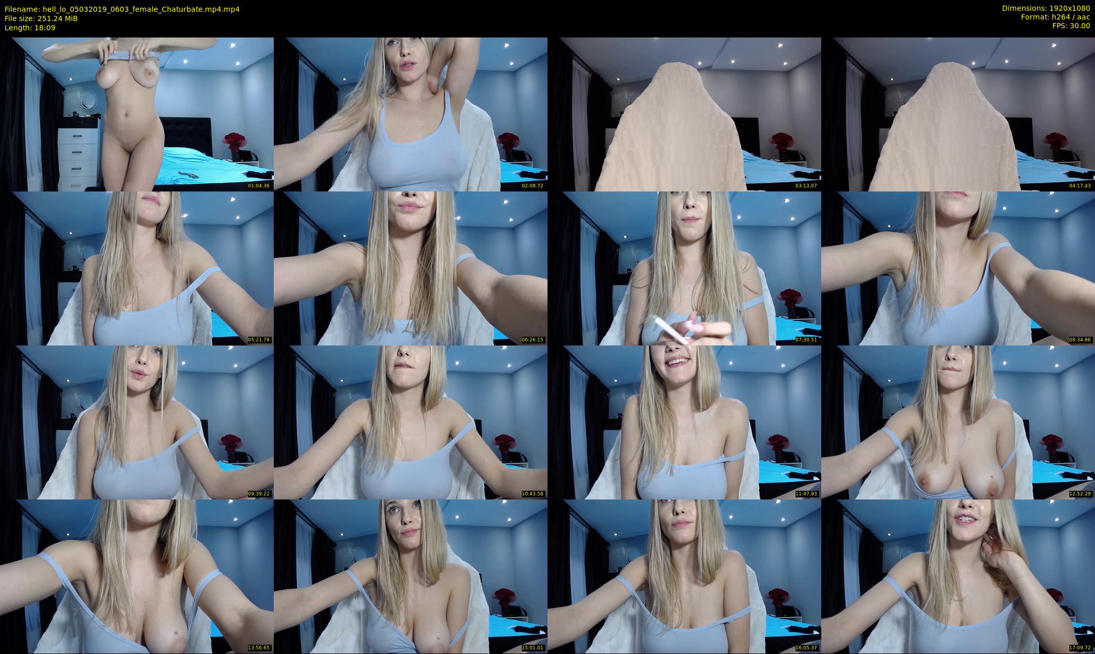 hell_lo — 19 minute Chaturbate female cam show recording, 1080p, Mar 5, 2019