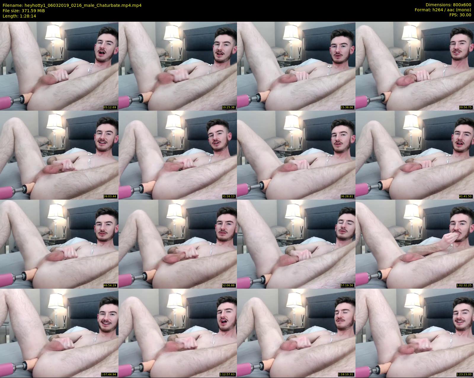heyhotty1 — 89 minute Chaturbate male cam show recording, 480p, Mar 6, 2019