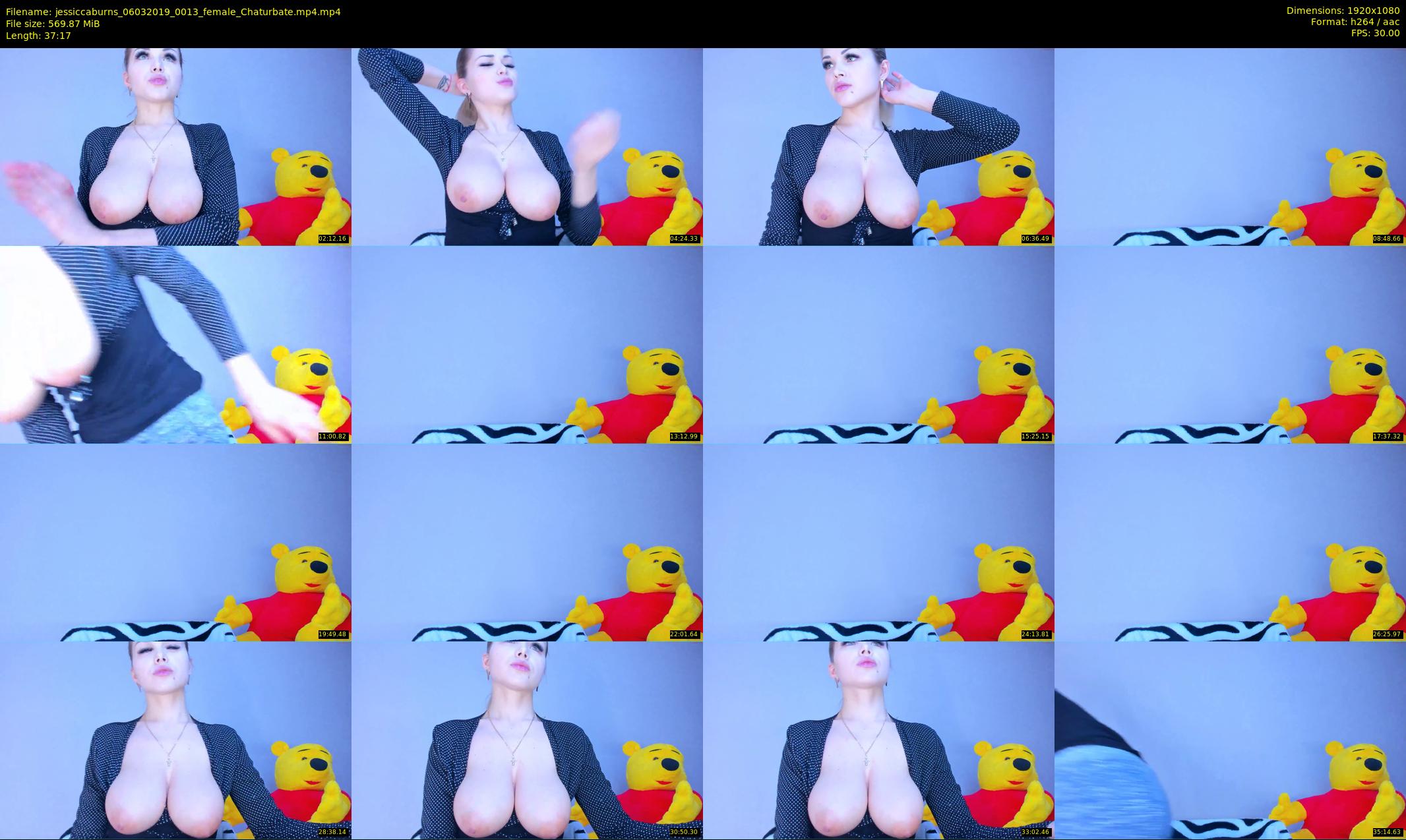 jessiccaburns — 38 minute Chaturbate female cam show recording, 1080p, Mar 6, 2019