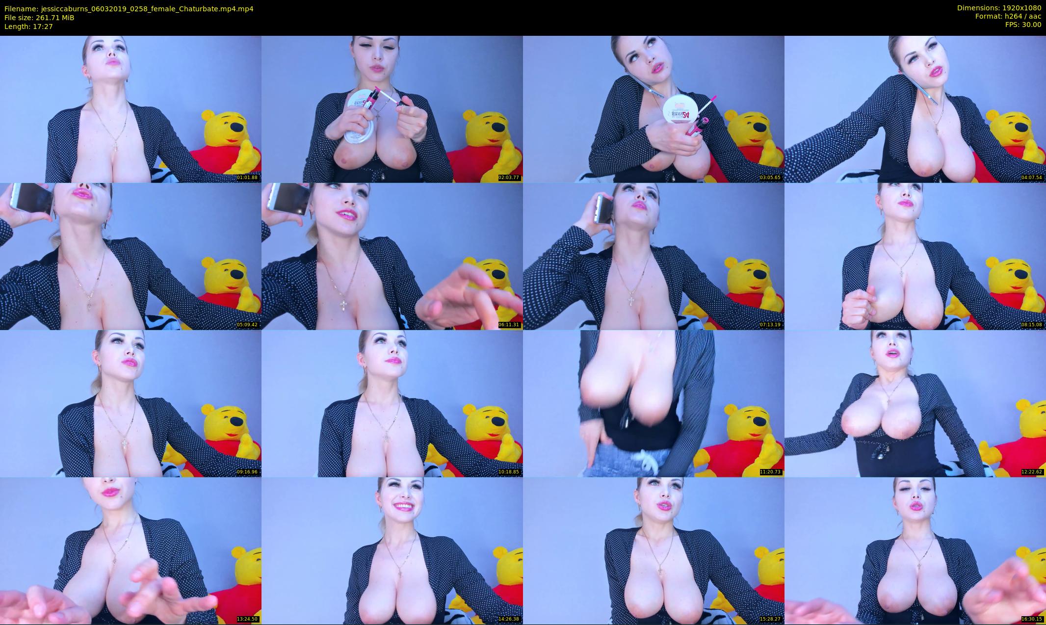 jessiccaburns — 18 minute Chaturbate female cam show recording, 1080p, Mar 6, 2019