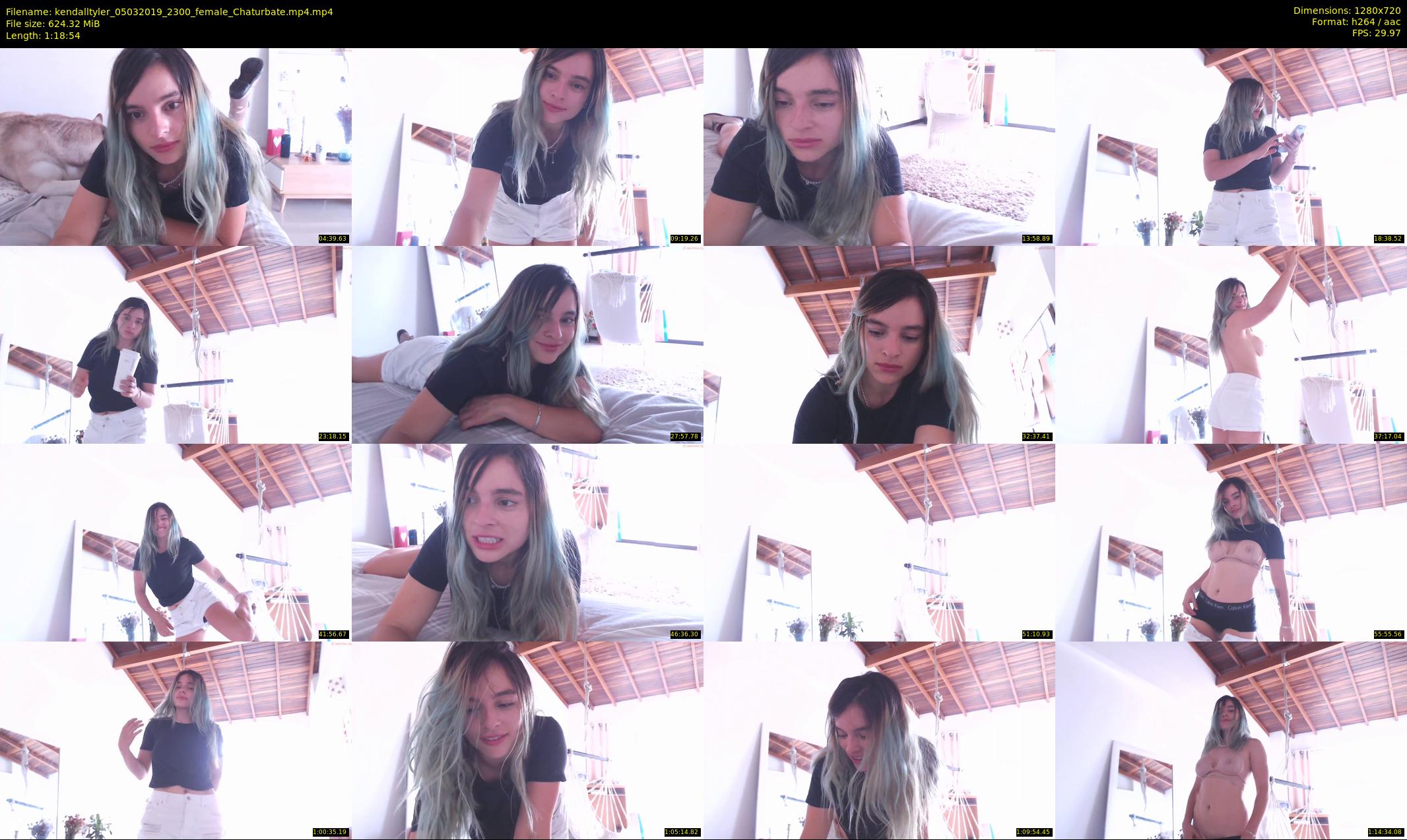 kendalltyler — 79 minute Chaturbate female cam show recording, 720p, Mar 5, 2019