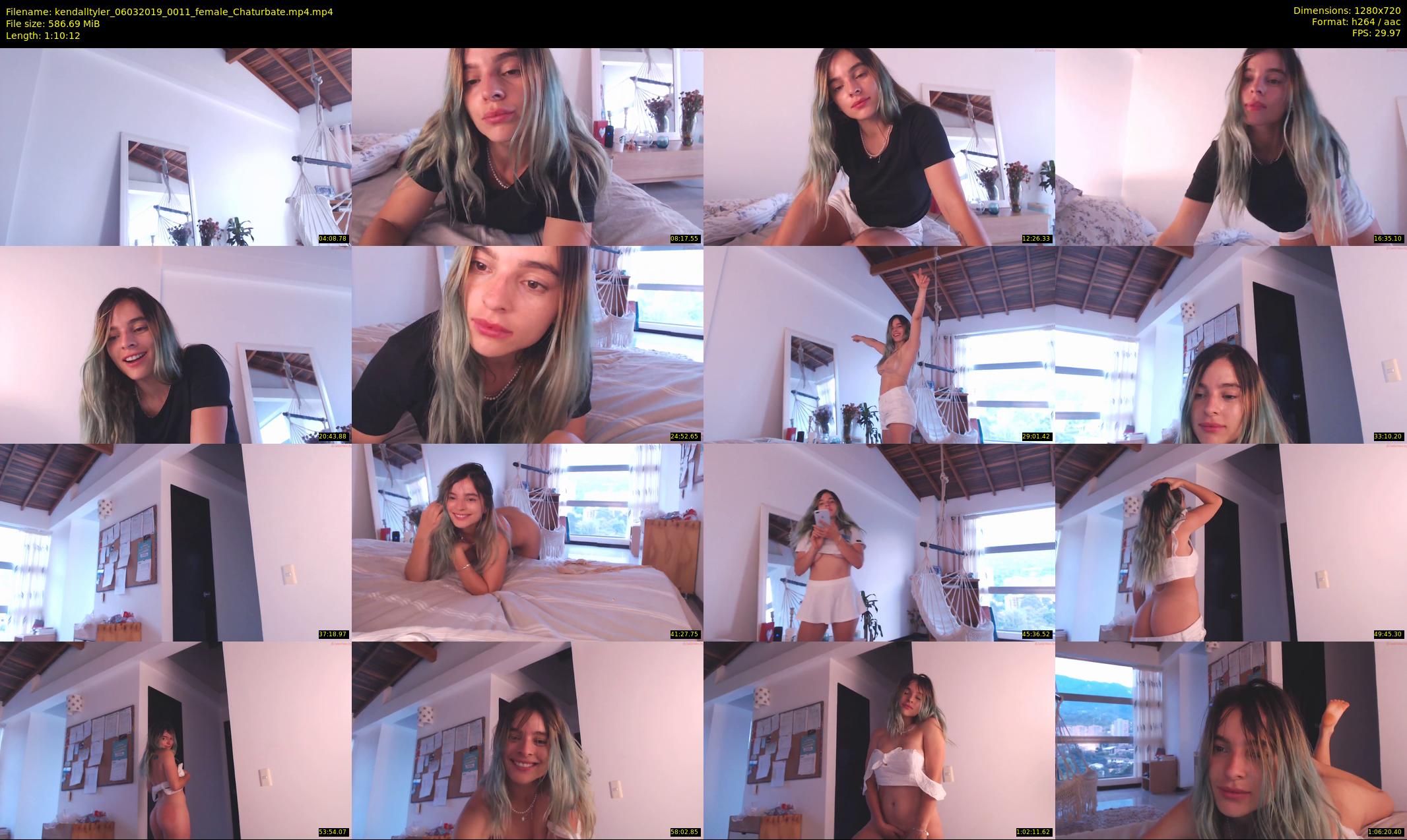 kendalltyler — 71 minute Chaturbate female cam show recording, 720p, Mar 6, 2019