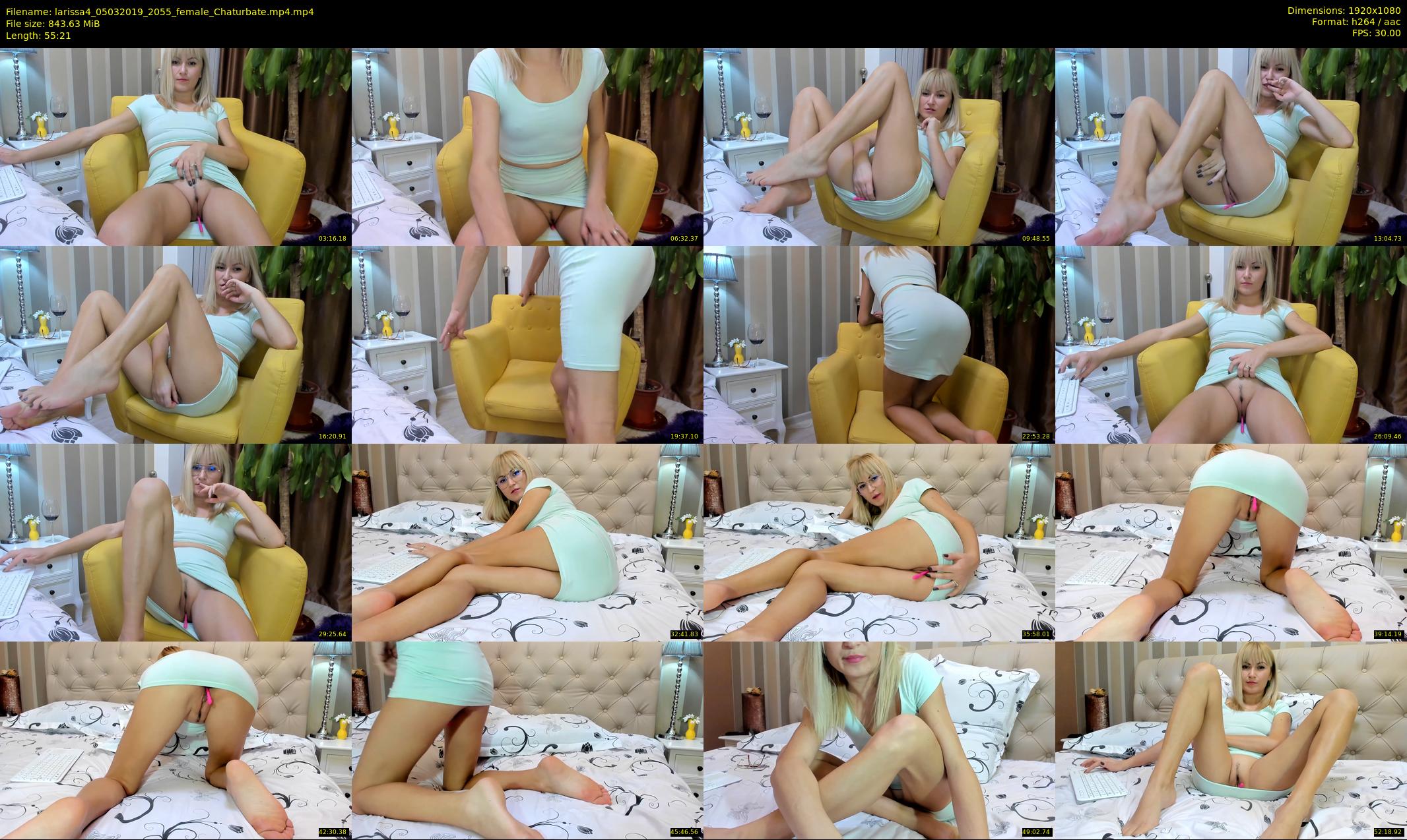 larissa4 — 56 minute Chaturbate female cam show recording, 1080p, Mar 5, 2019