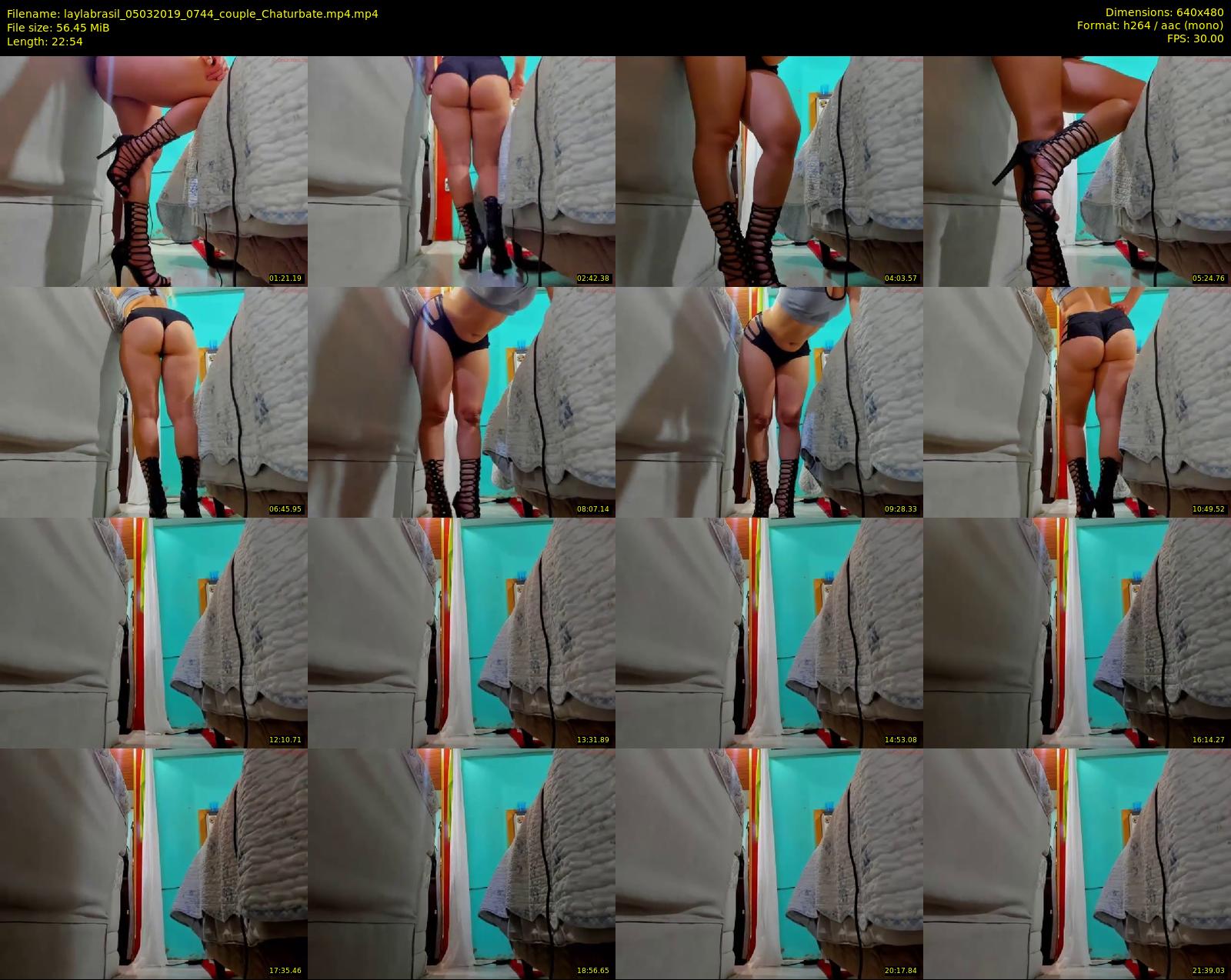 laylabrasil — 23 minute Chaturbate female cam show recording, 480p, Mar 5, 2019