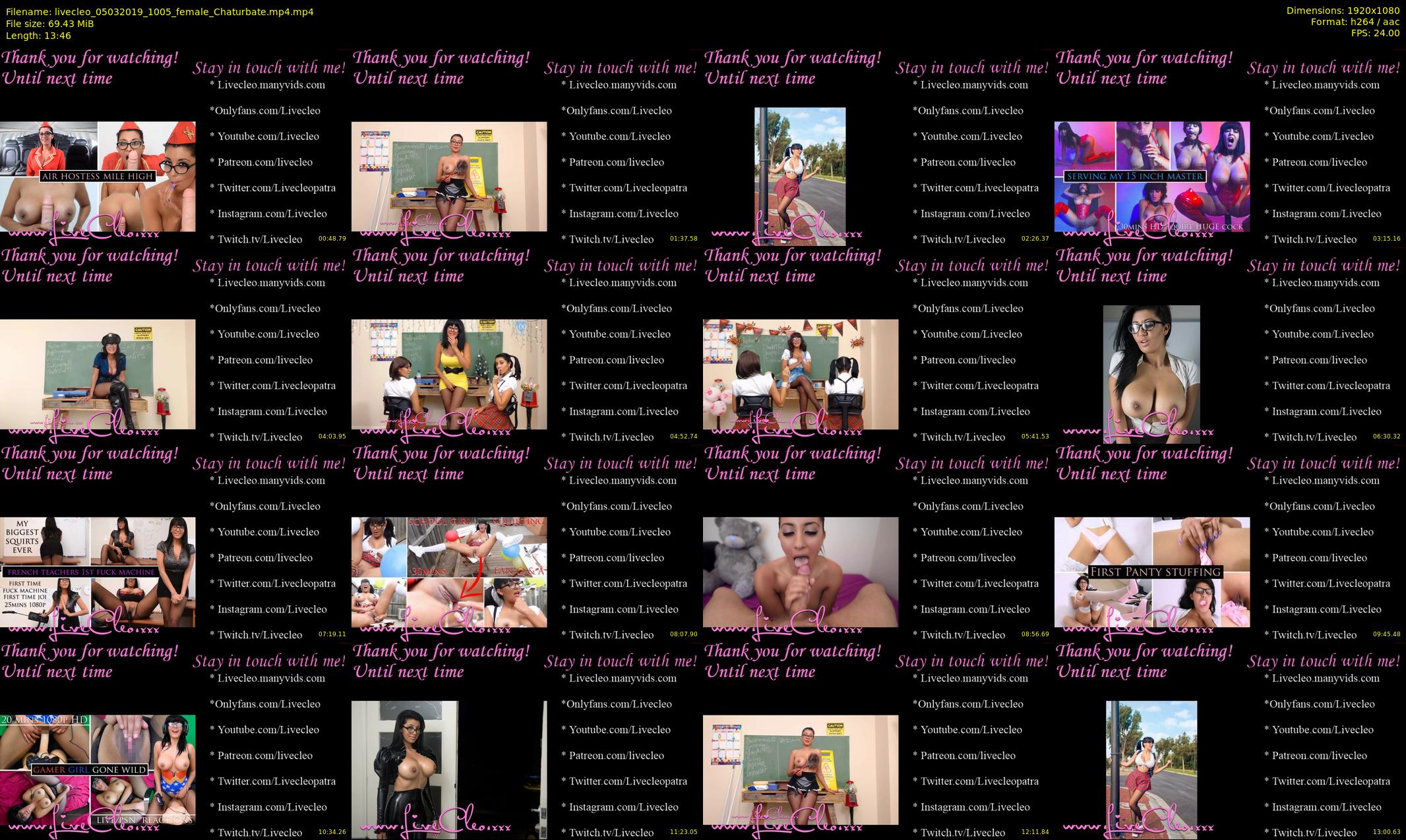 livecleo — 14 minute Chaturbate female cam show recording, 1080p, Mar 5, 2019