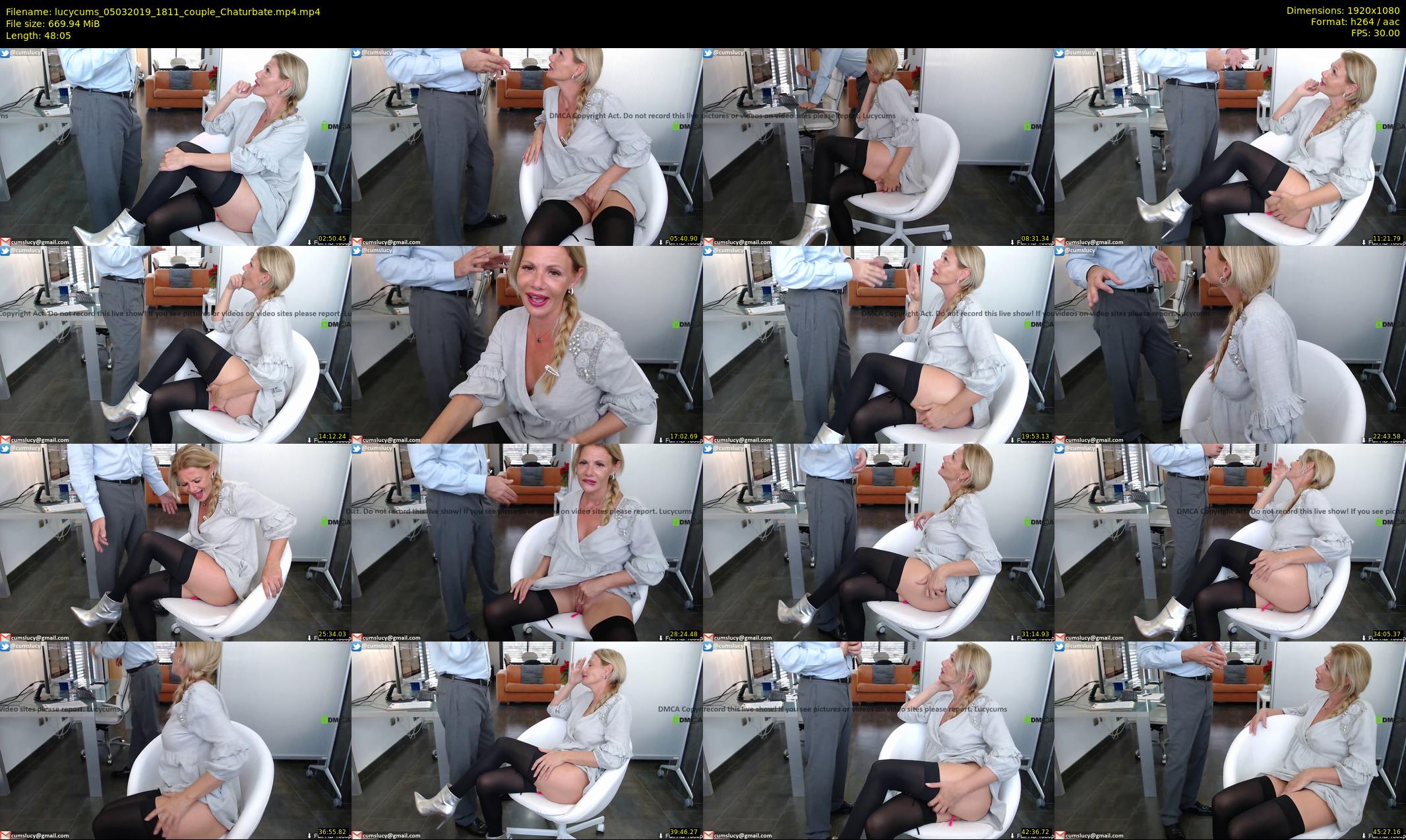lucycums — 49 minute Chaturbate couple cam show recording, 1080p, Mar 5, 2019
