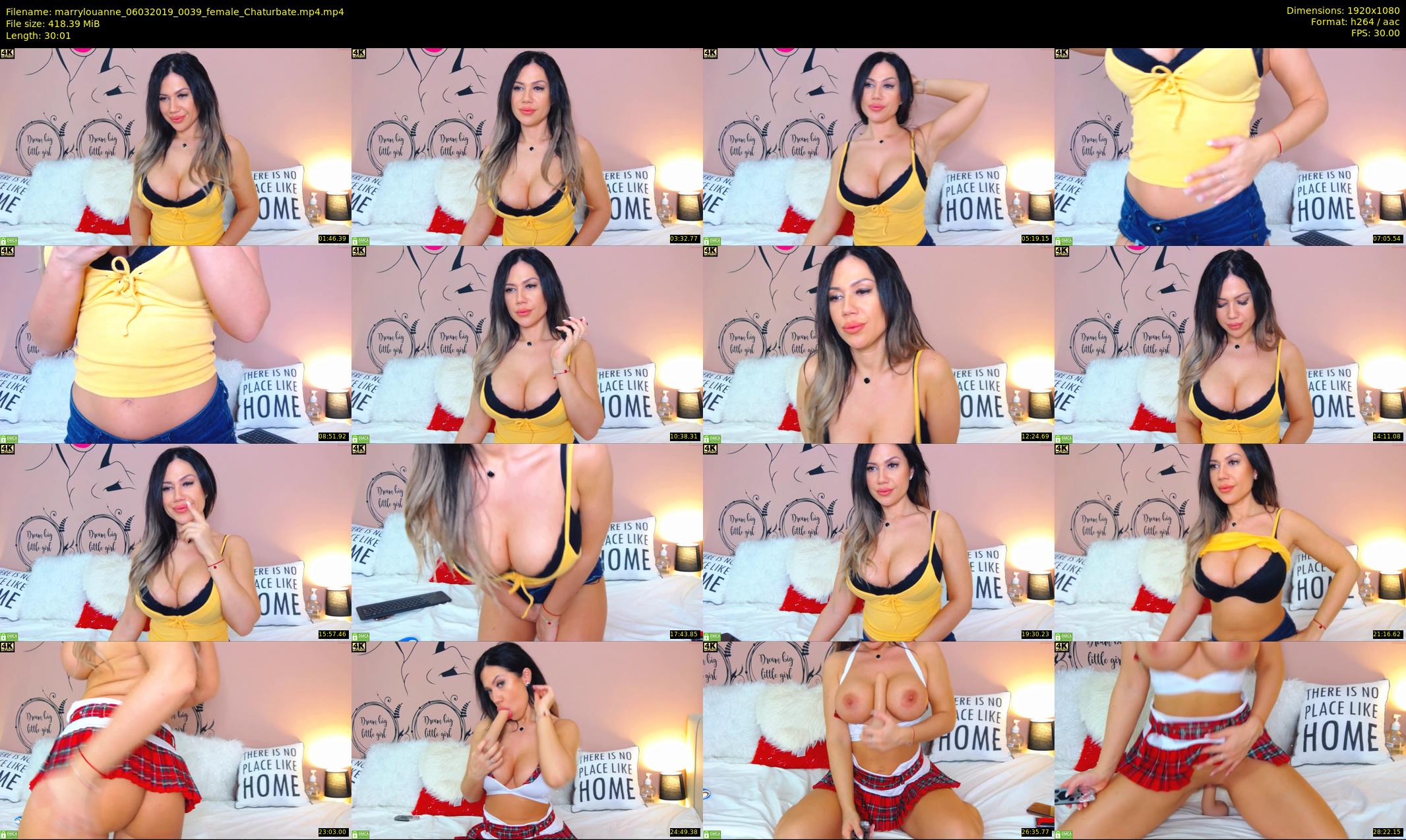marrylouanne — 31 minute Chaturbate female cam show recording, 1080p, Mar 6, 2019