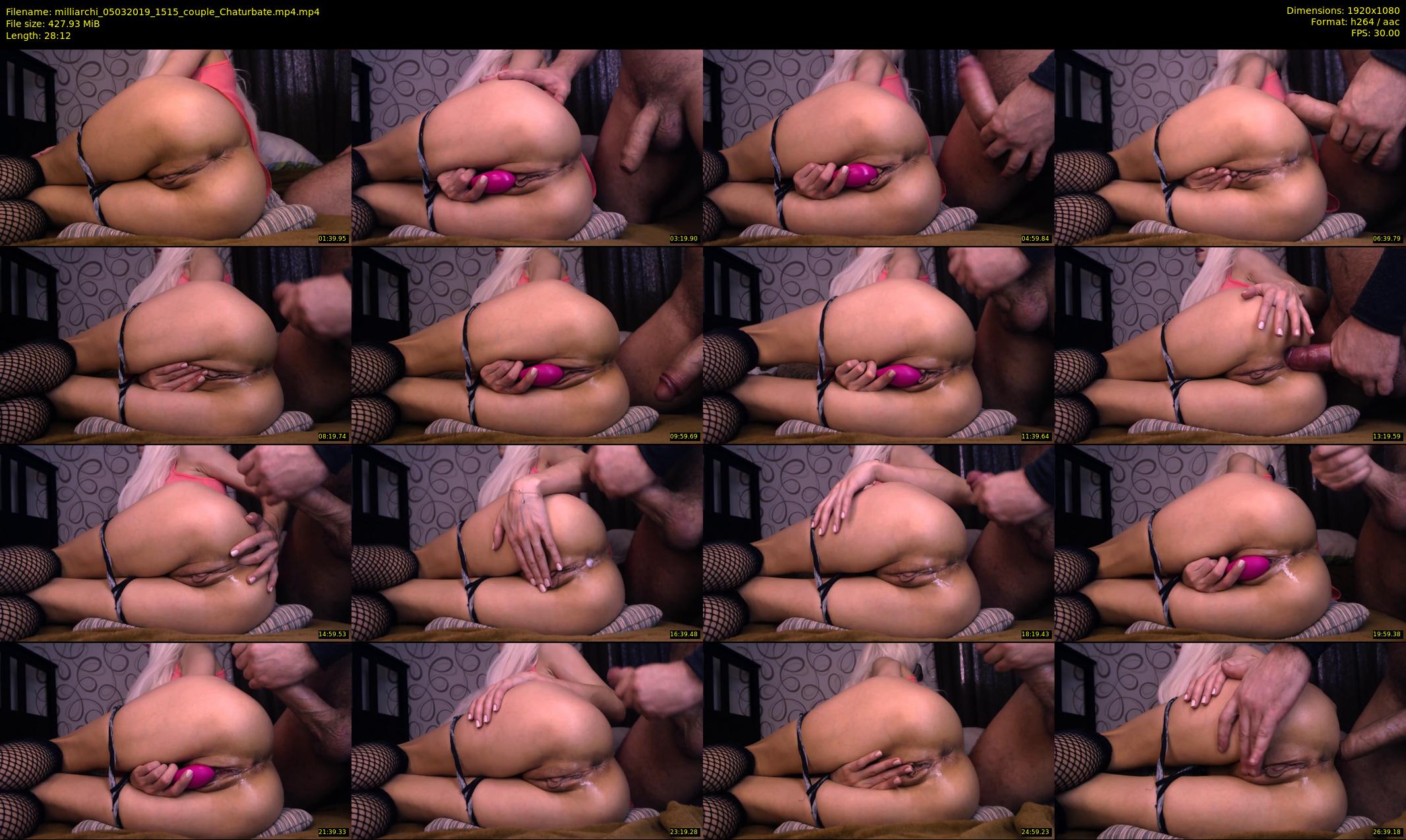 milliarchi — 29 minute Chaturbate couple cam show recording, 1080p, Mar 5, 2019