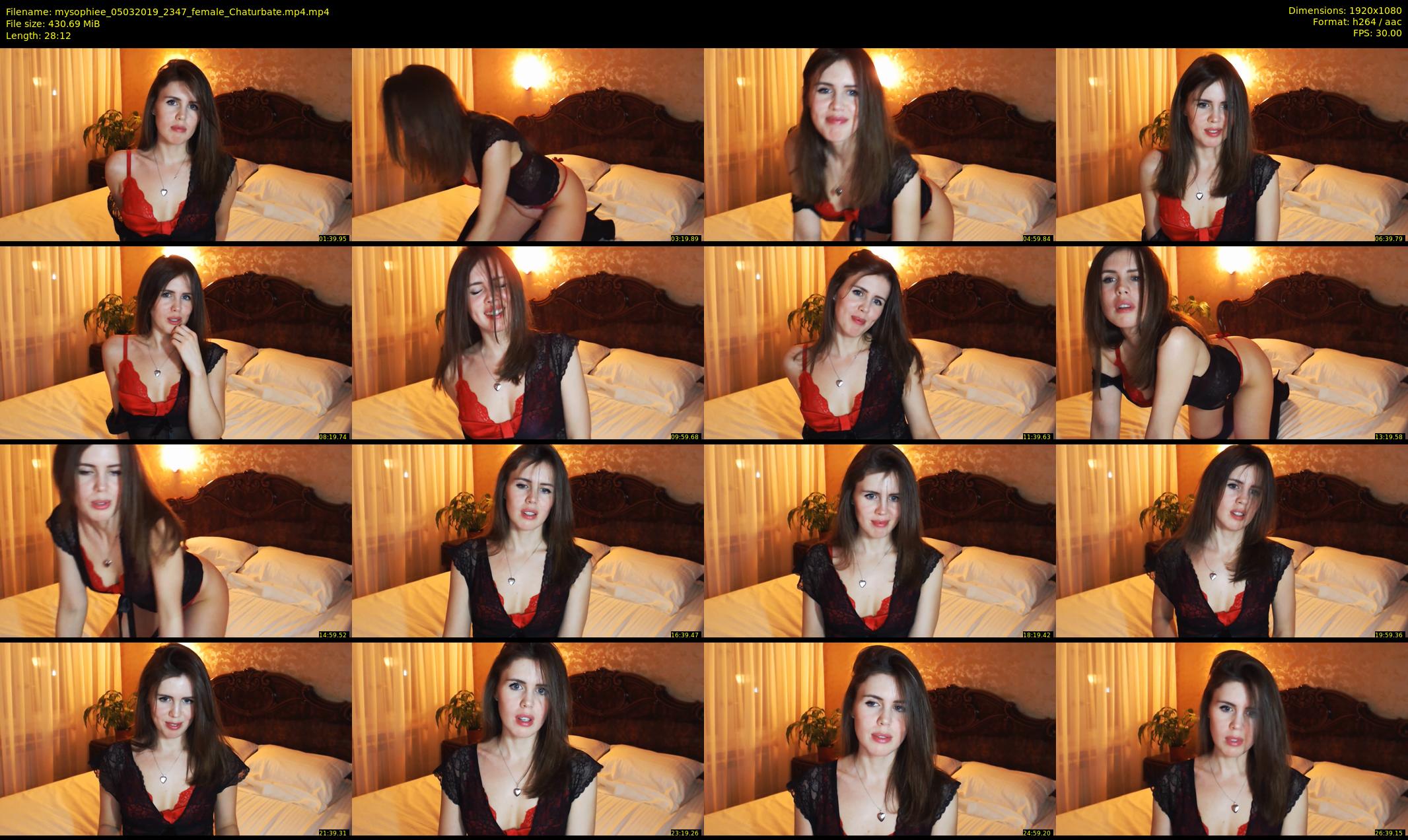 mysophiee — 29 minute Chaturbate female cam show recording, 1080p, Mar 5, 2019