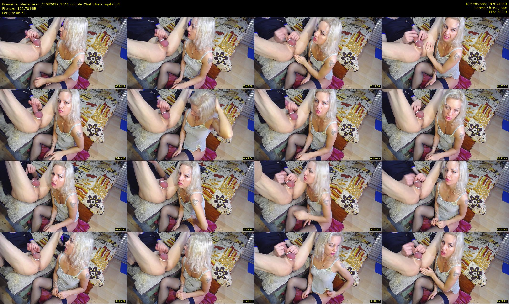 olesia_sean — 7 minute Chaturbate couple cam show recording, 1080p, Mar 5, 2019