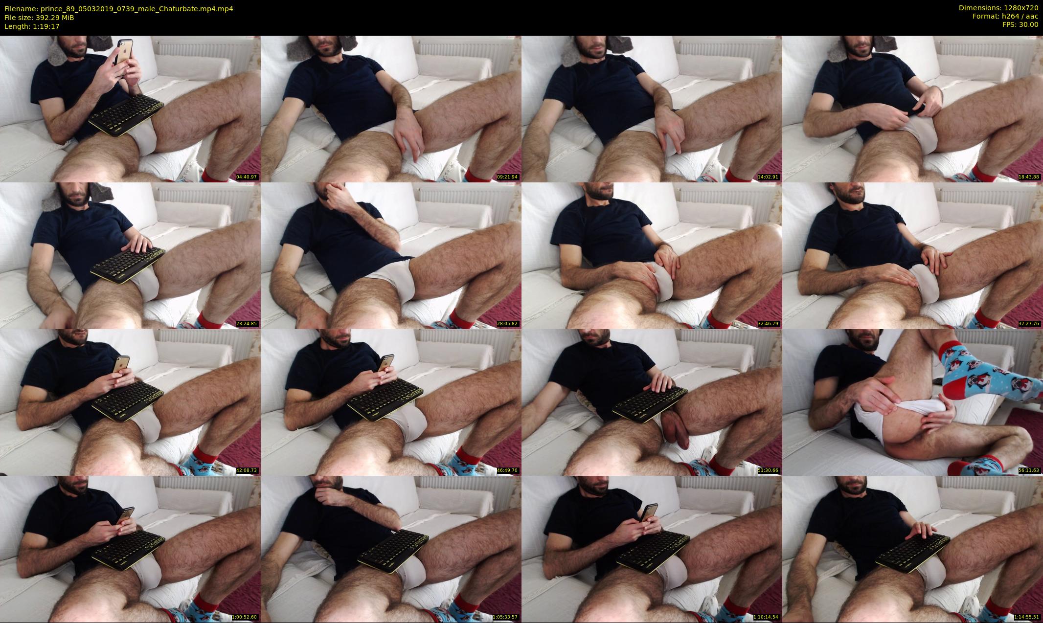 prince_89 — 80 minute Chaturbate male cam show recording, 720p, Mar 5, 2019