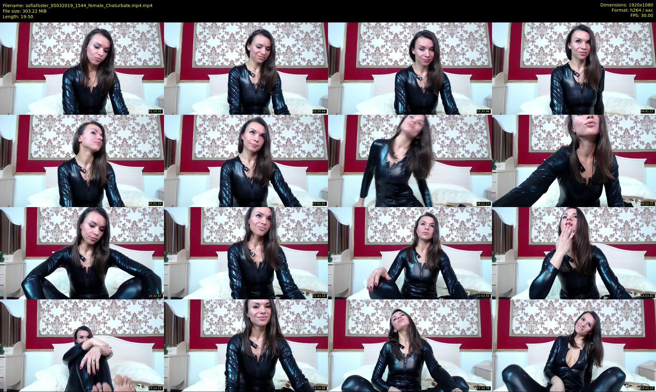 sofiafoster — 20 minute Chaturbate female cam show recording, 1080p, Mar 5, 2019