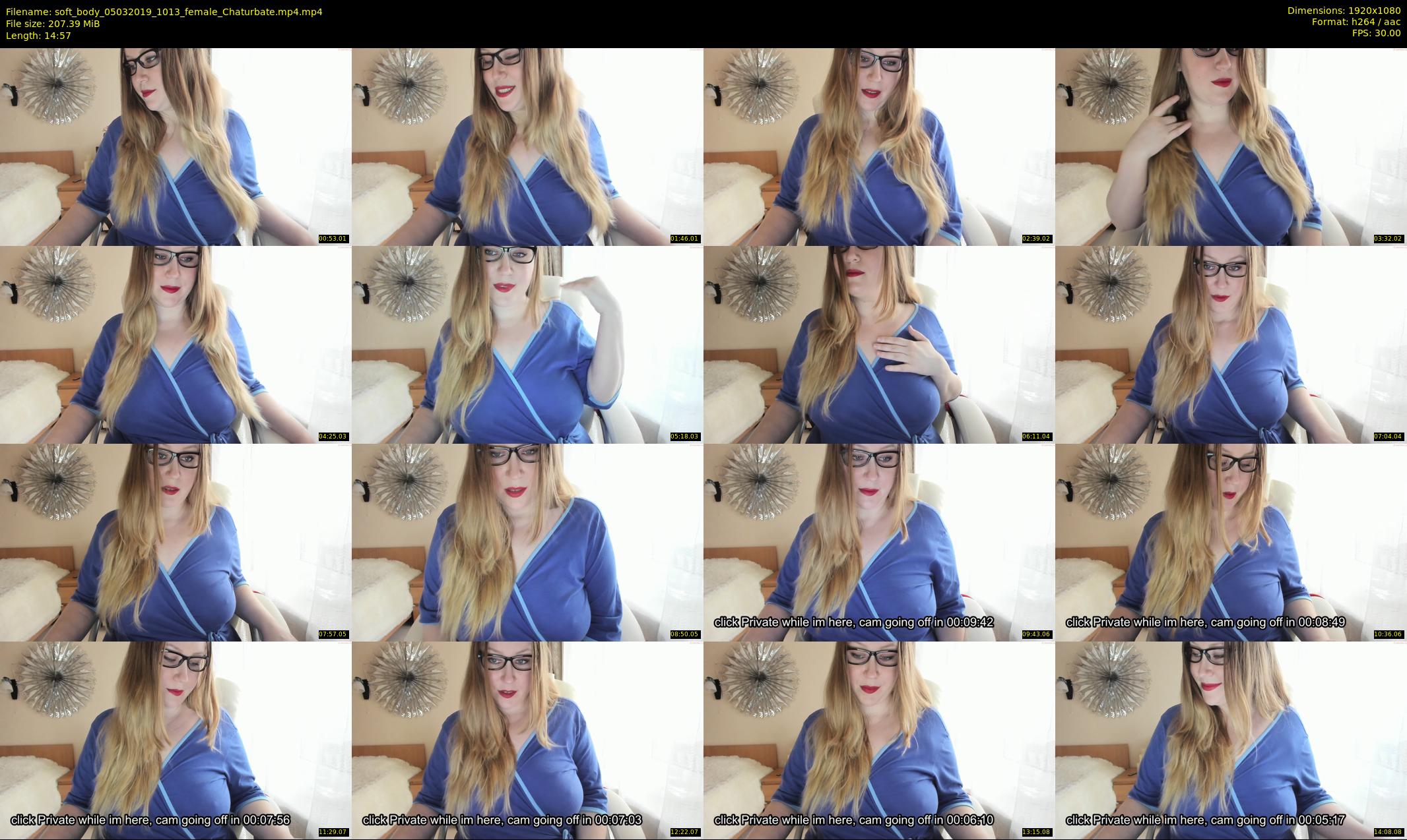 soft_body — 15 minute Chaturbate female cam show recording, 1080p, Mar 5, 2019
