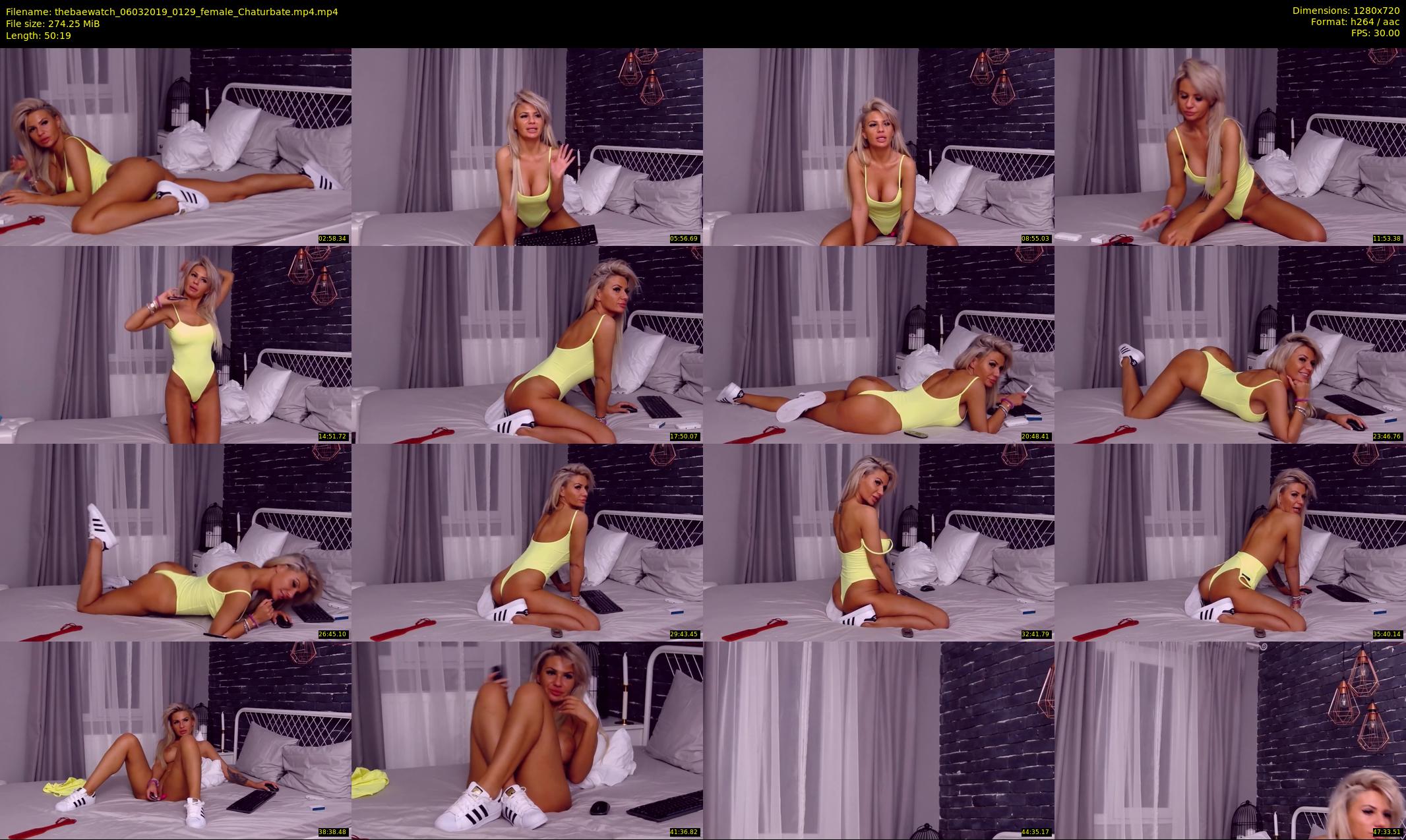 thebaewatch — 51 minute Chaturbate female cam show recording, 720p, Mar 6, 2019