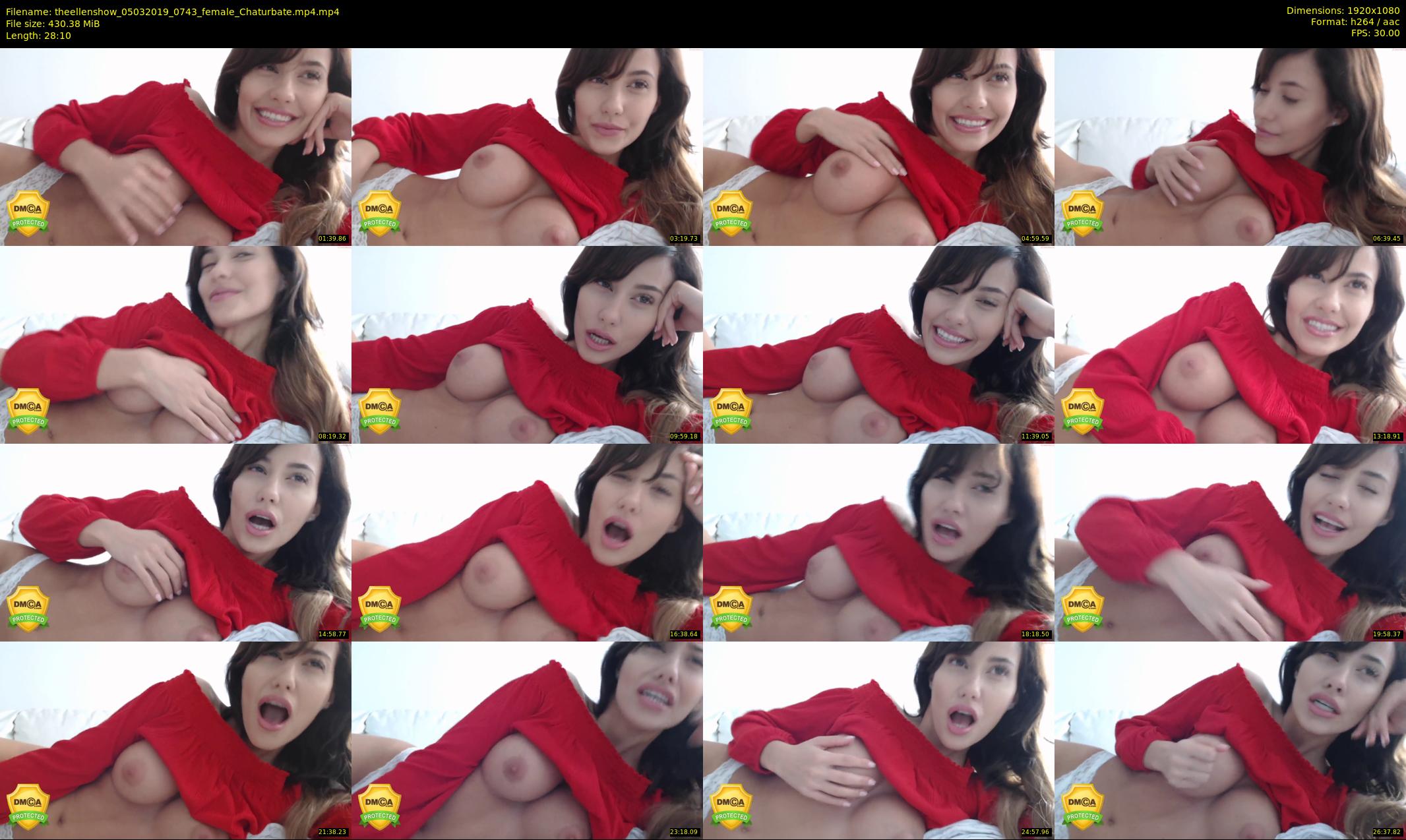 theellenshow — 29 minute Chaturbate female cam show recording, 1080p, Mar 5, 2019