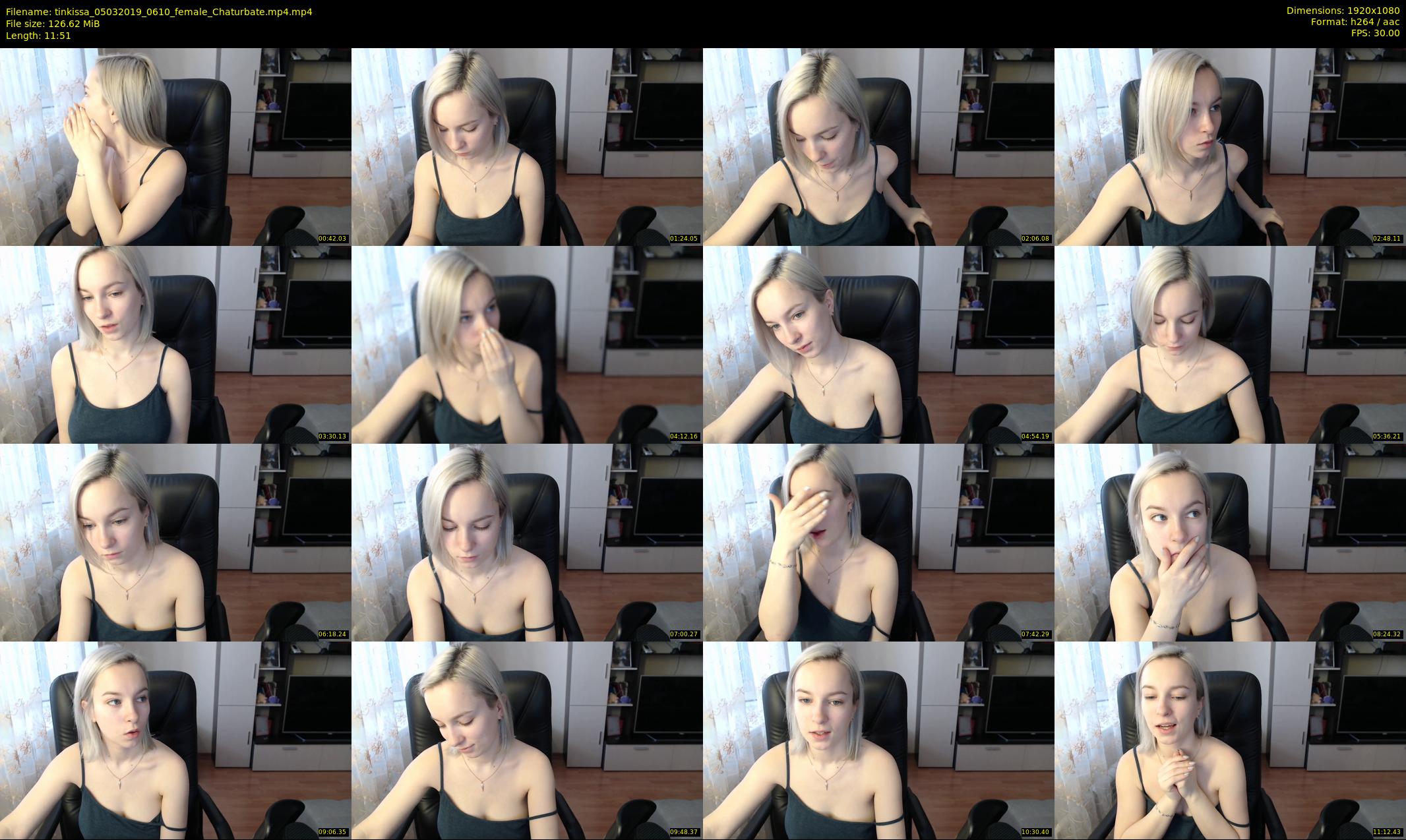 tinkissa — 12 minute Chaturbate couple cam show recording, 1080p, Mar 5, 2019
