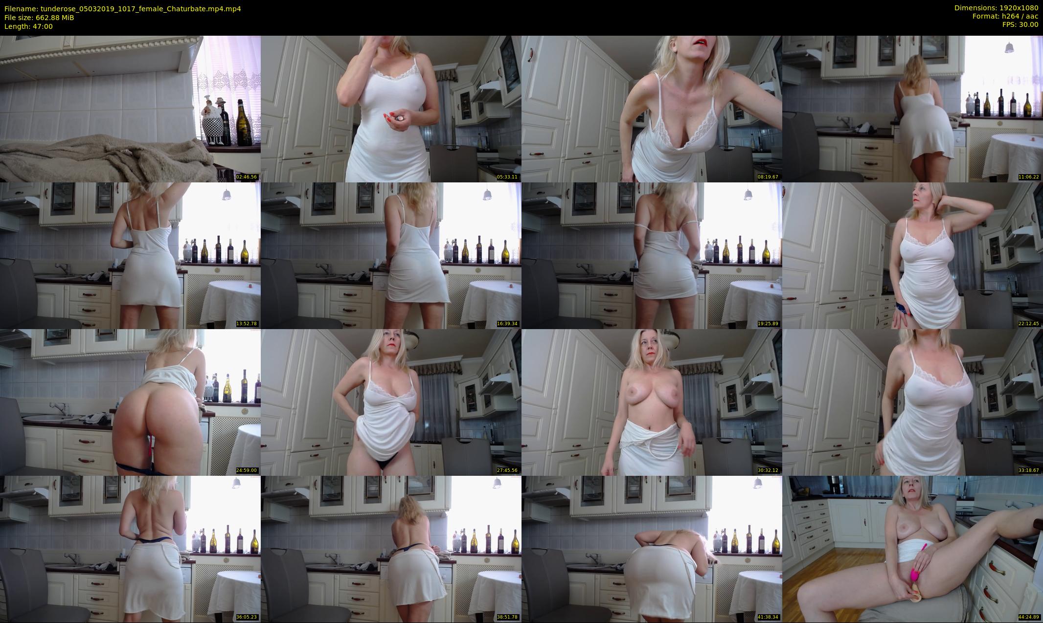tunderose — 47 minute Chaturbate female cam show recording, 1080p, Mar 5, 2019