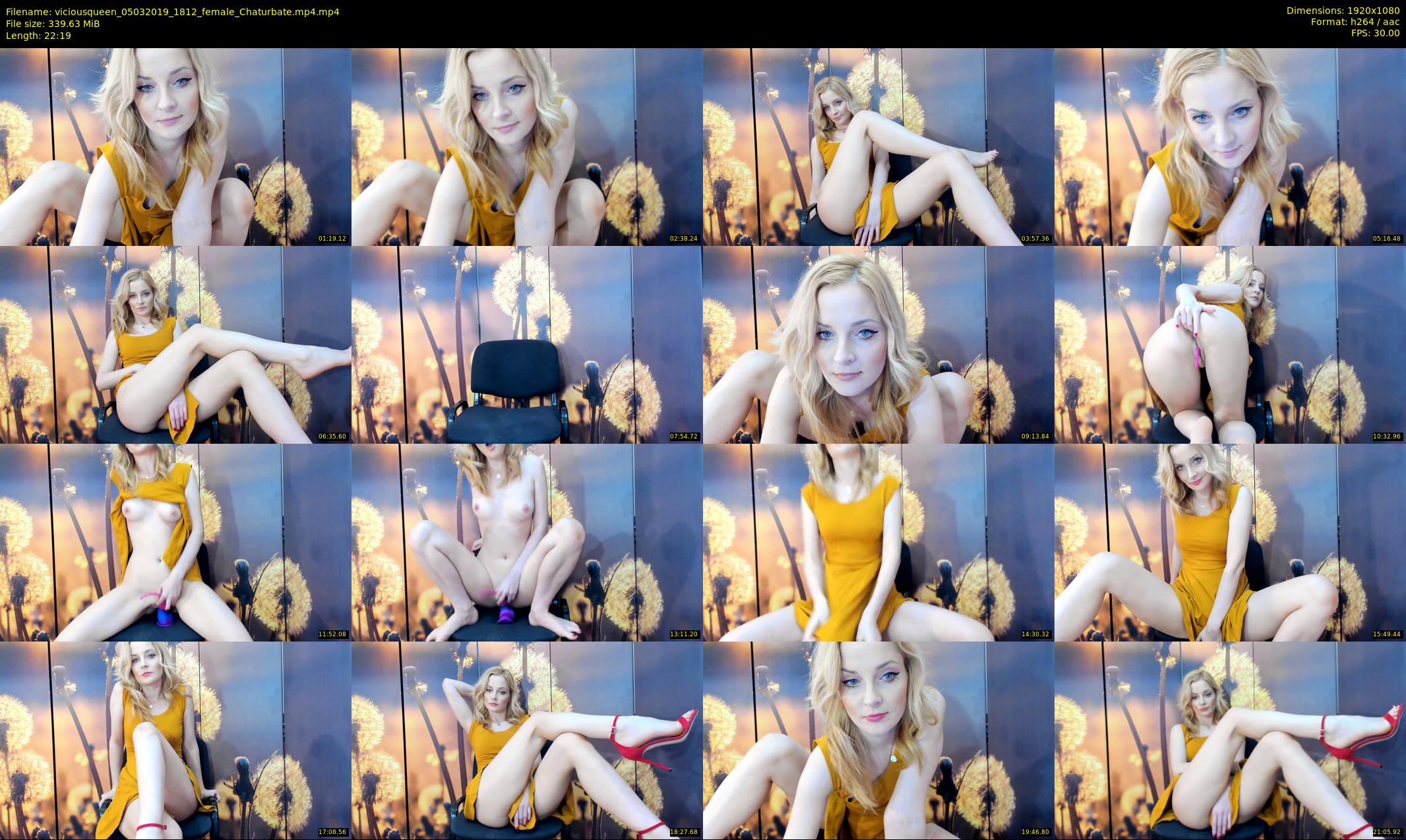 viciousqueen — 23 minute Chaturbate female cam show recording, 1080p, Mar 5, 2019