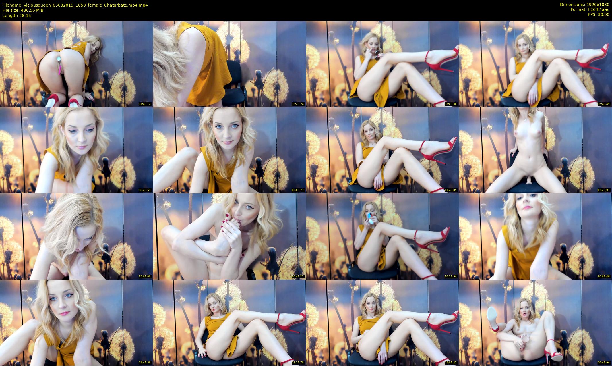 viciousqueen — 29 minute Chaturbate female cam show recording, 1080p, Mar 5, 2019