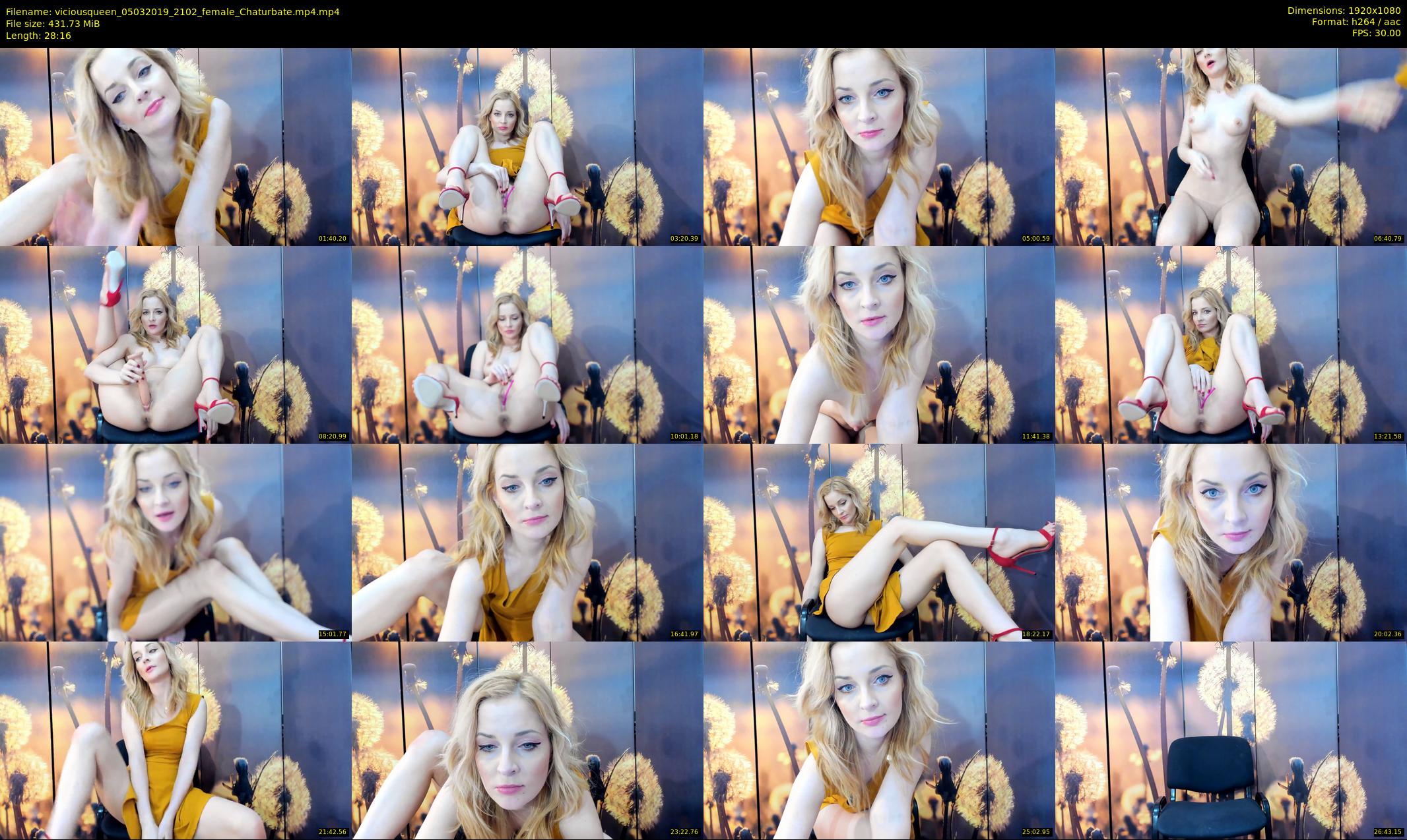 viciousqueen — 29 minute Chaturbate female cam show recording, 1080p, Mar 5, 2019
