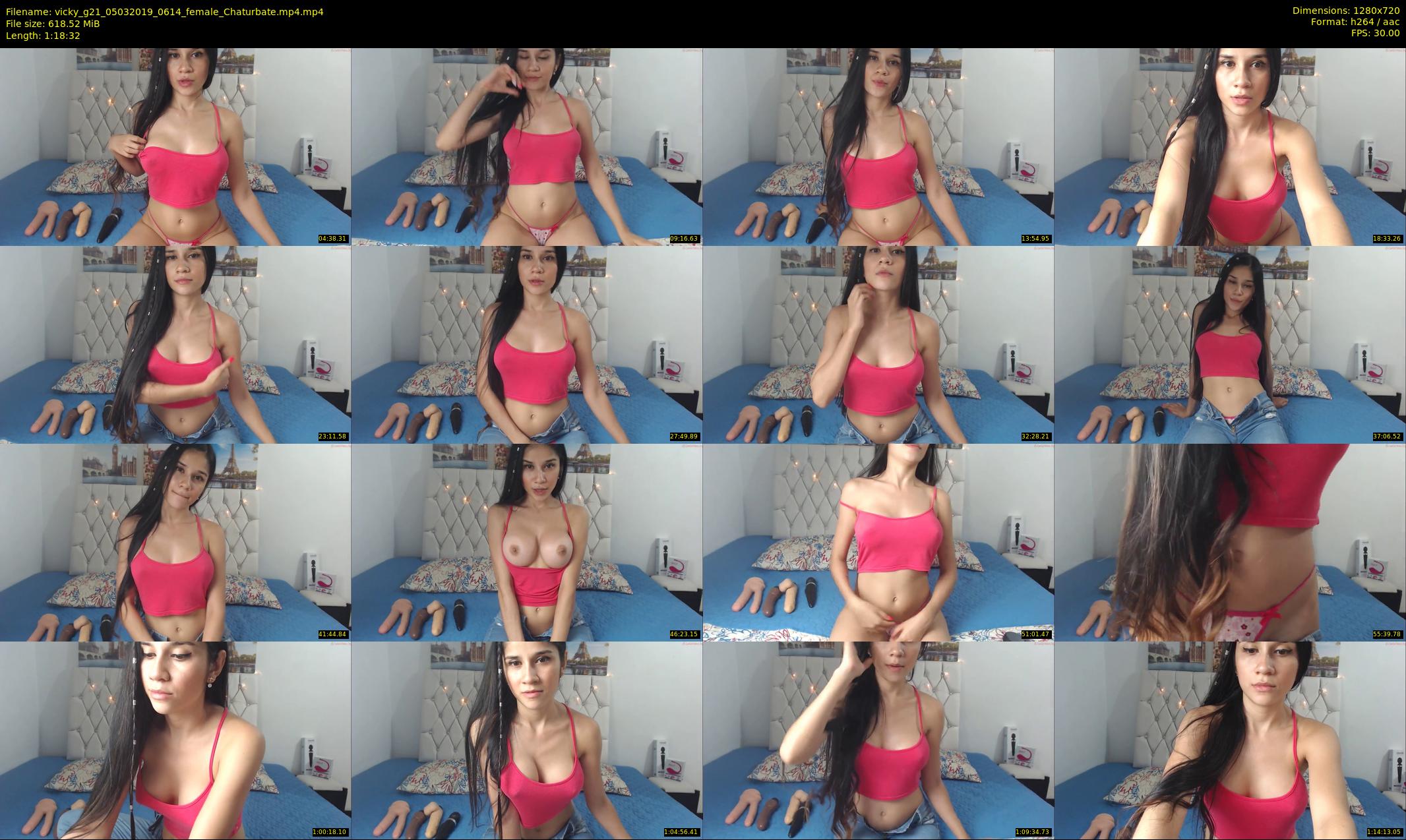 vicky_g21 — 79 minute Chaturbate female cam show recording, 720p, Mar 5, 2019
