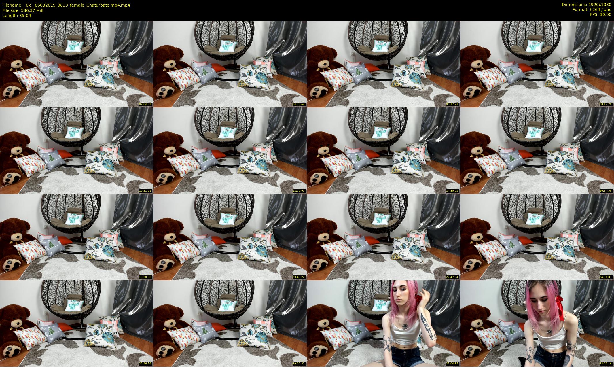 _0k_ — 36 minute Chaturbate female cam show recording, 1080p, Mar 6, 2019
