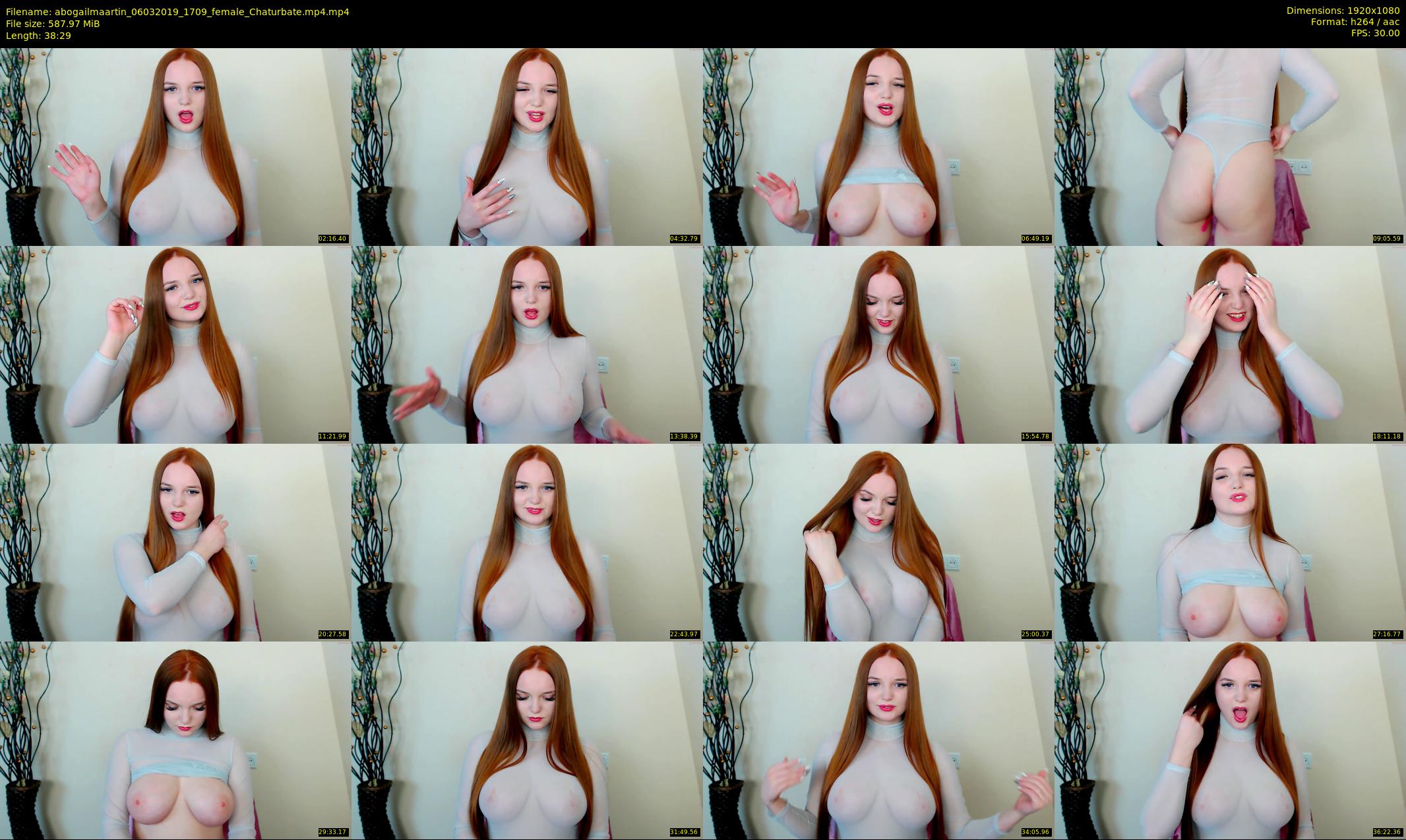 abogailmaartin — 39 minute Chaturbate female cam show recording, 1080p, Mar 6, 2019